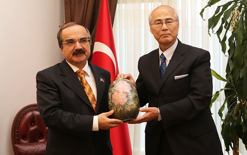Japonya İstanbul Başkonsolosu Sayın Ehara Vali Coş’u Ziyaret Etti