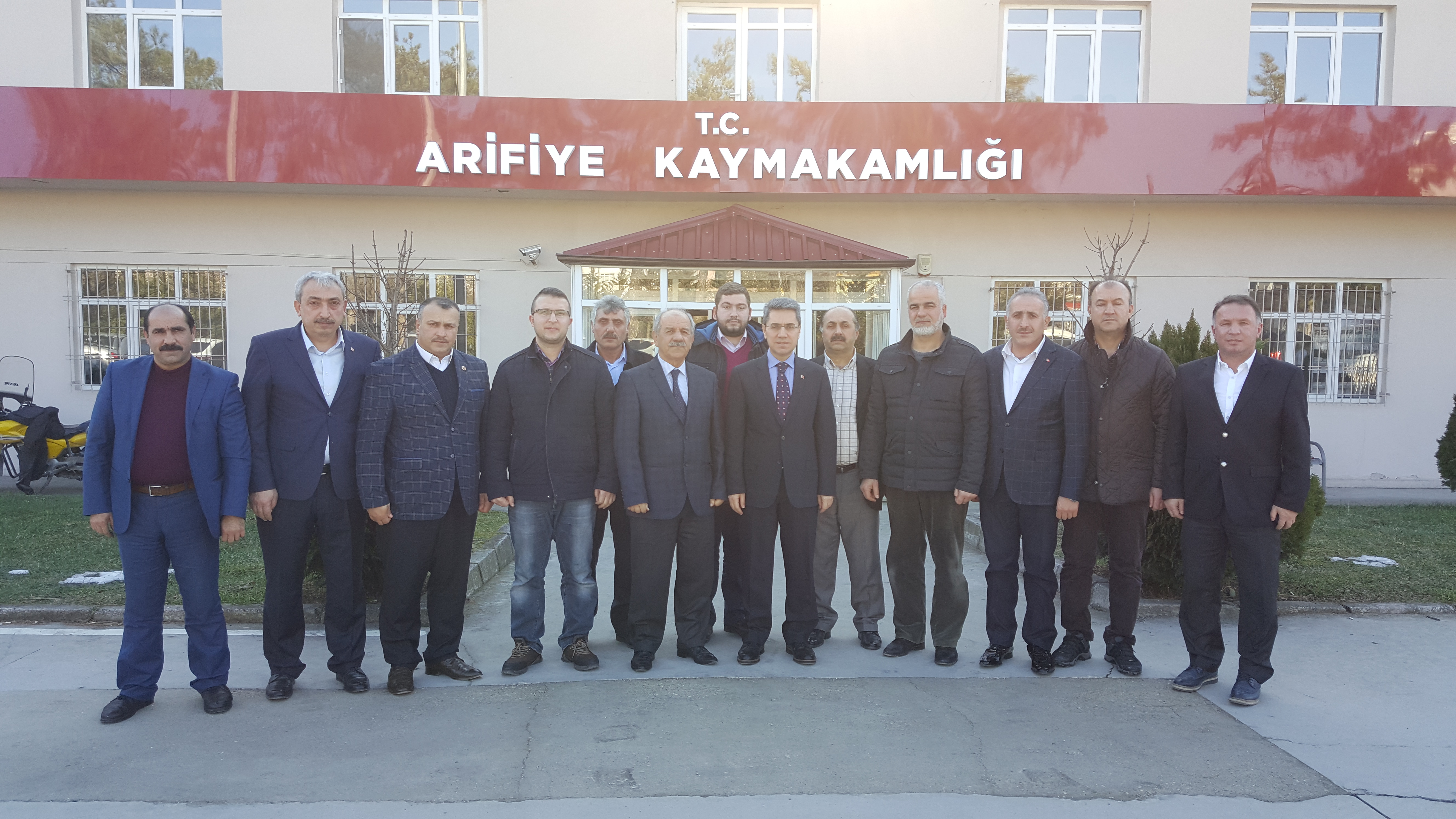 Ak Parti Arifiye İlçe Teşkilatından Kaymakamımıza Ziyaret