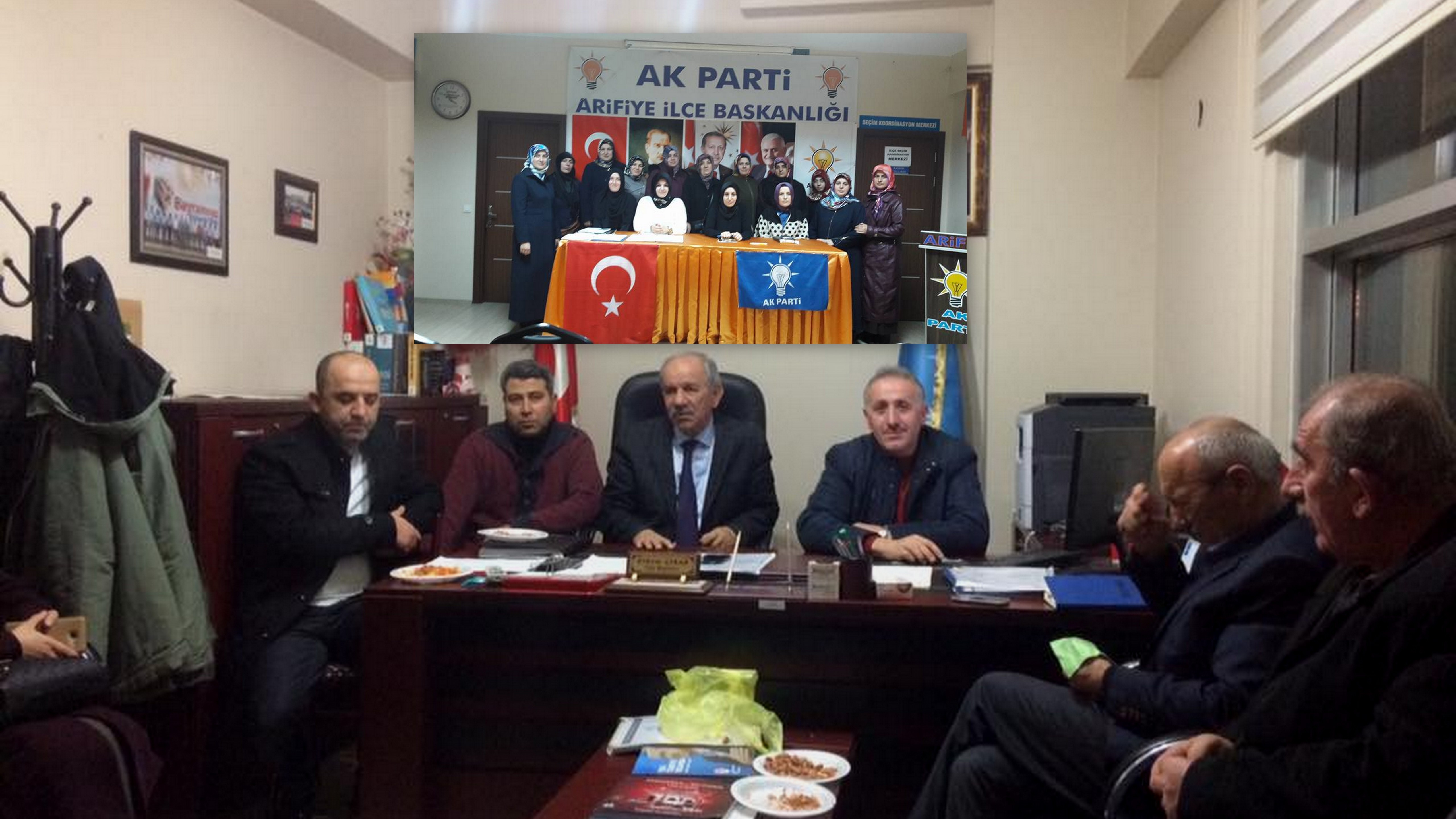 ARİFİYE AK PARTİ DE HAFTALIK TOPLANTILAR