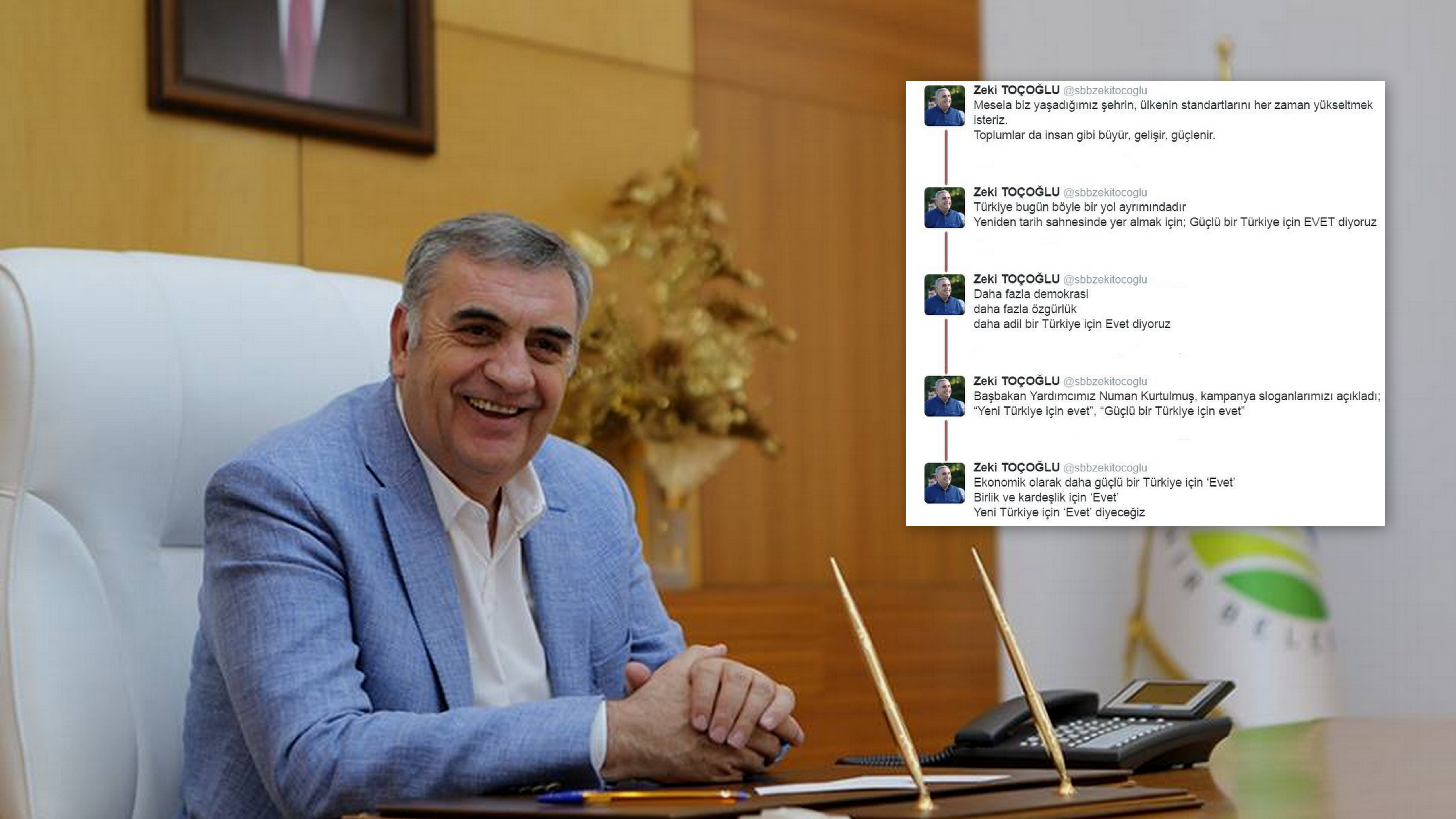 Yeni Türkiye için evet