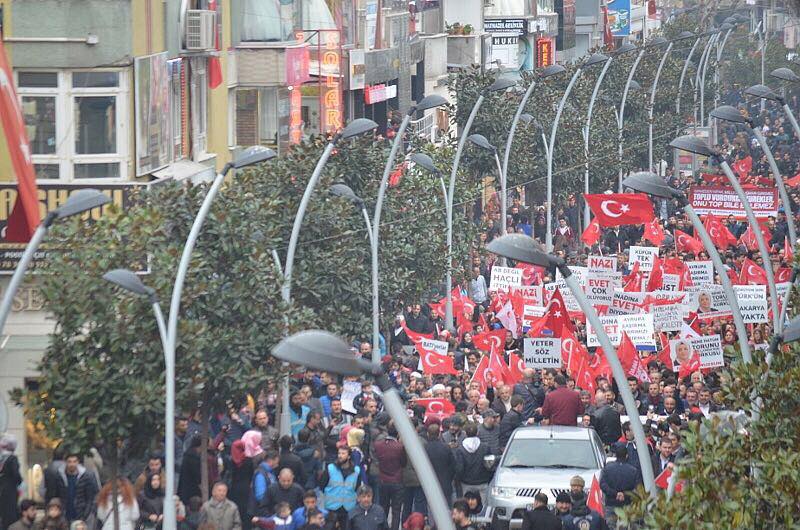 STK’lar Avrupa’ya tepki için yürüdü