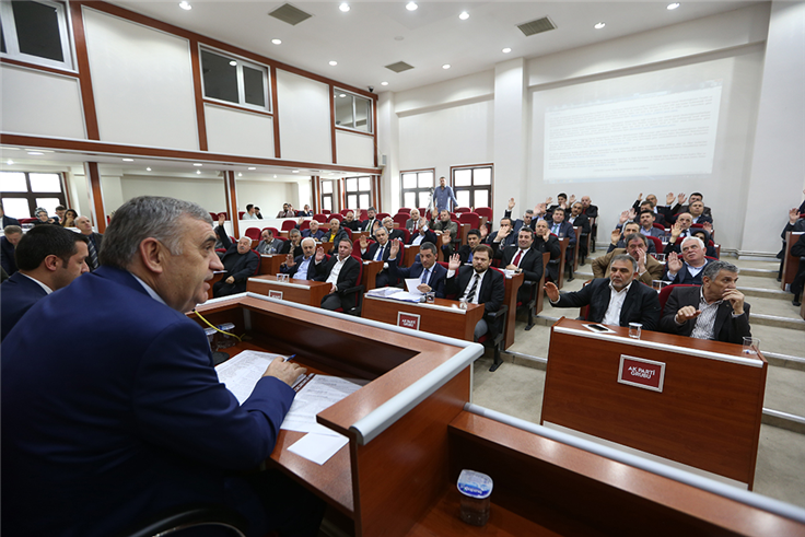Büyükşehir Belediye Mart Ayı Olağan Meclis Toplantısı yapıldı