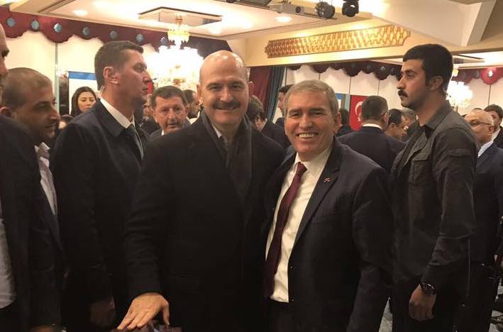 SASKF Başkanı Yaşar Zımba,Bakan Süleyman Soylu ile buluştu