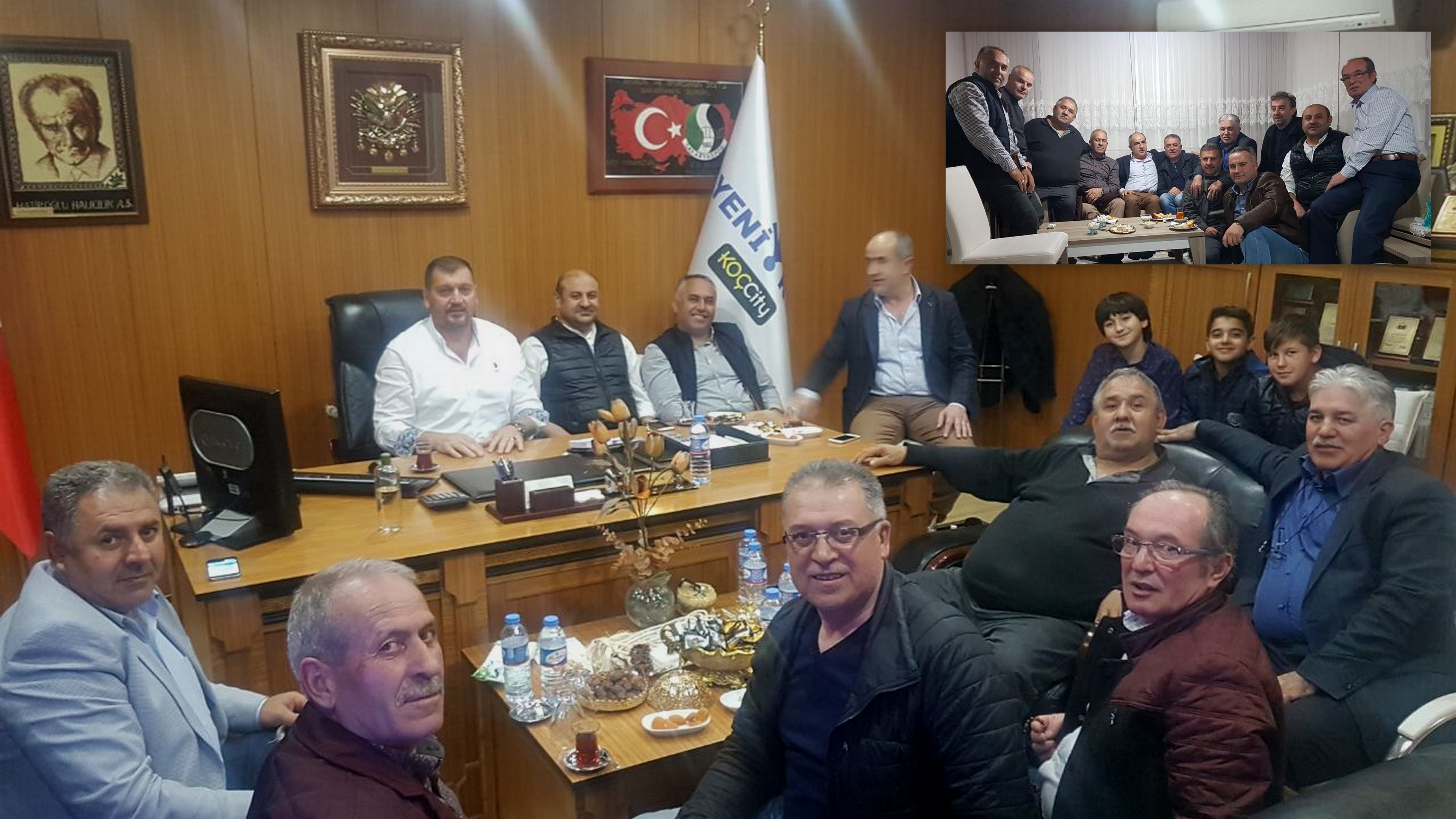 SAKARYA DA BİR GRUP DADAŞ ACI VE SEVİNÇTE BULUŞTU