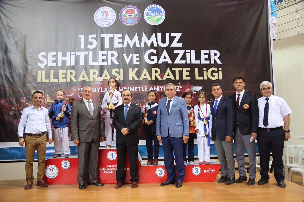15 Temmuz Şehit ve Gaziler İllerarası Karate Ligi Finali