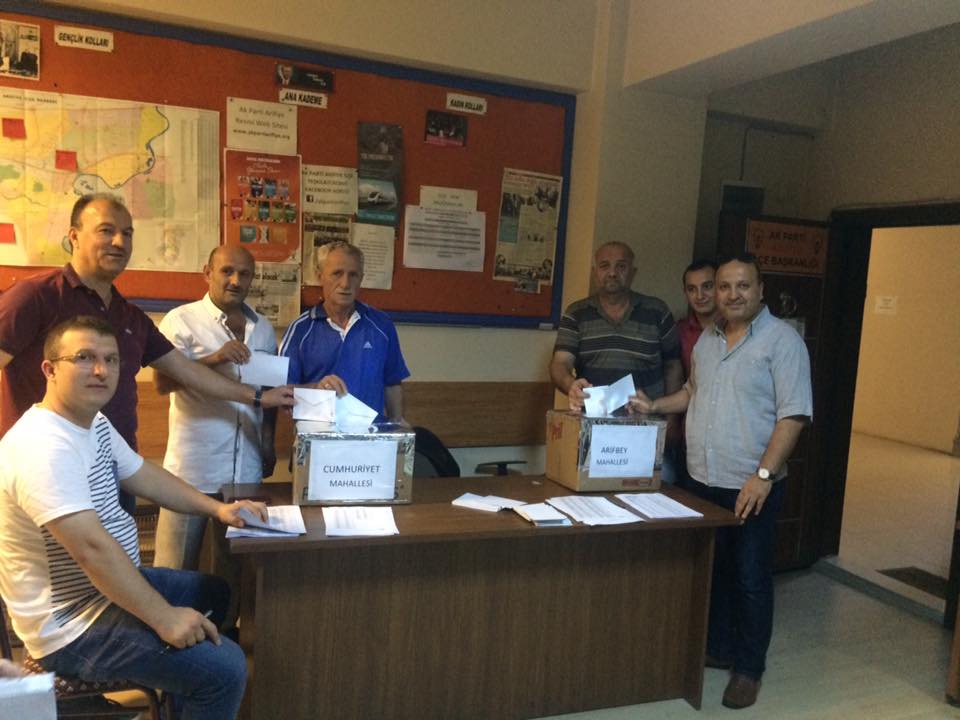 Ak Parti Arifiye’de Delege seçimleri yapıldı