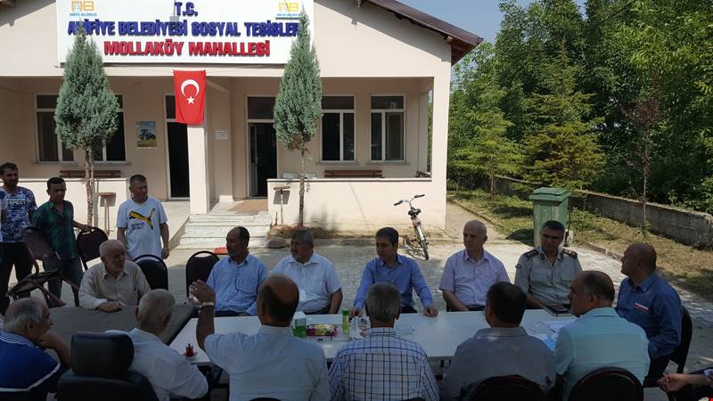 Mollaköy ve Hacıköy Mahallelerinde Halk Toplantısı Yapıldı