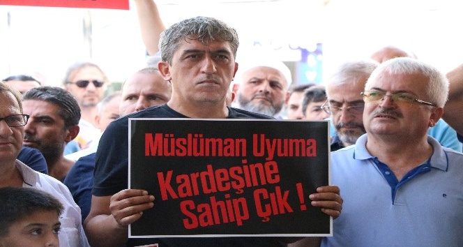 Arakan’daki Müslüman katliamı ilimiz de protesto edildi