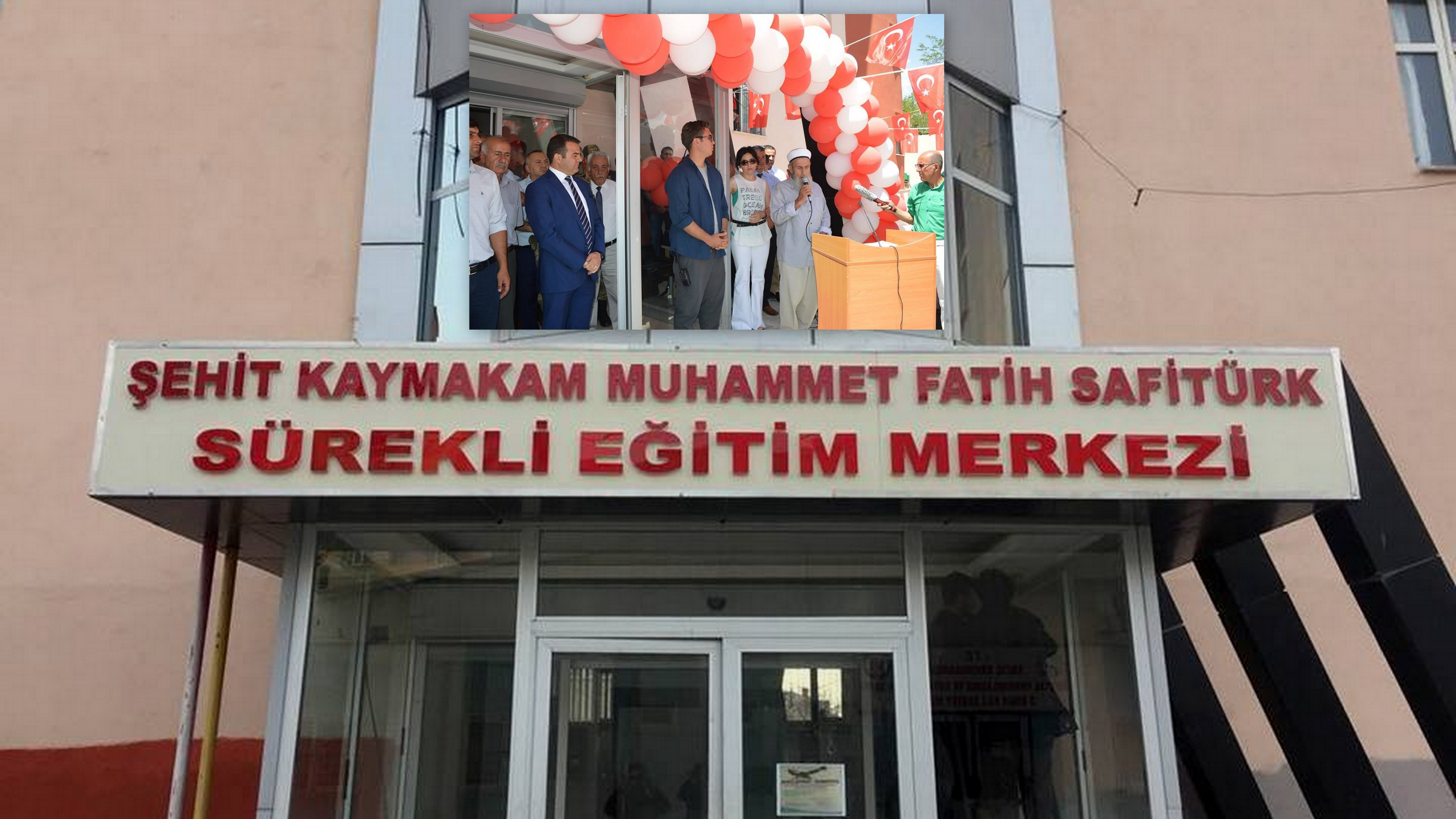 Van-Erciş’te Muhammet Fatih Safitürk Sürekli Egitim Merkezi Açıldı