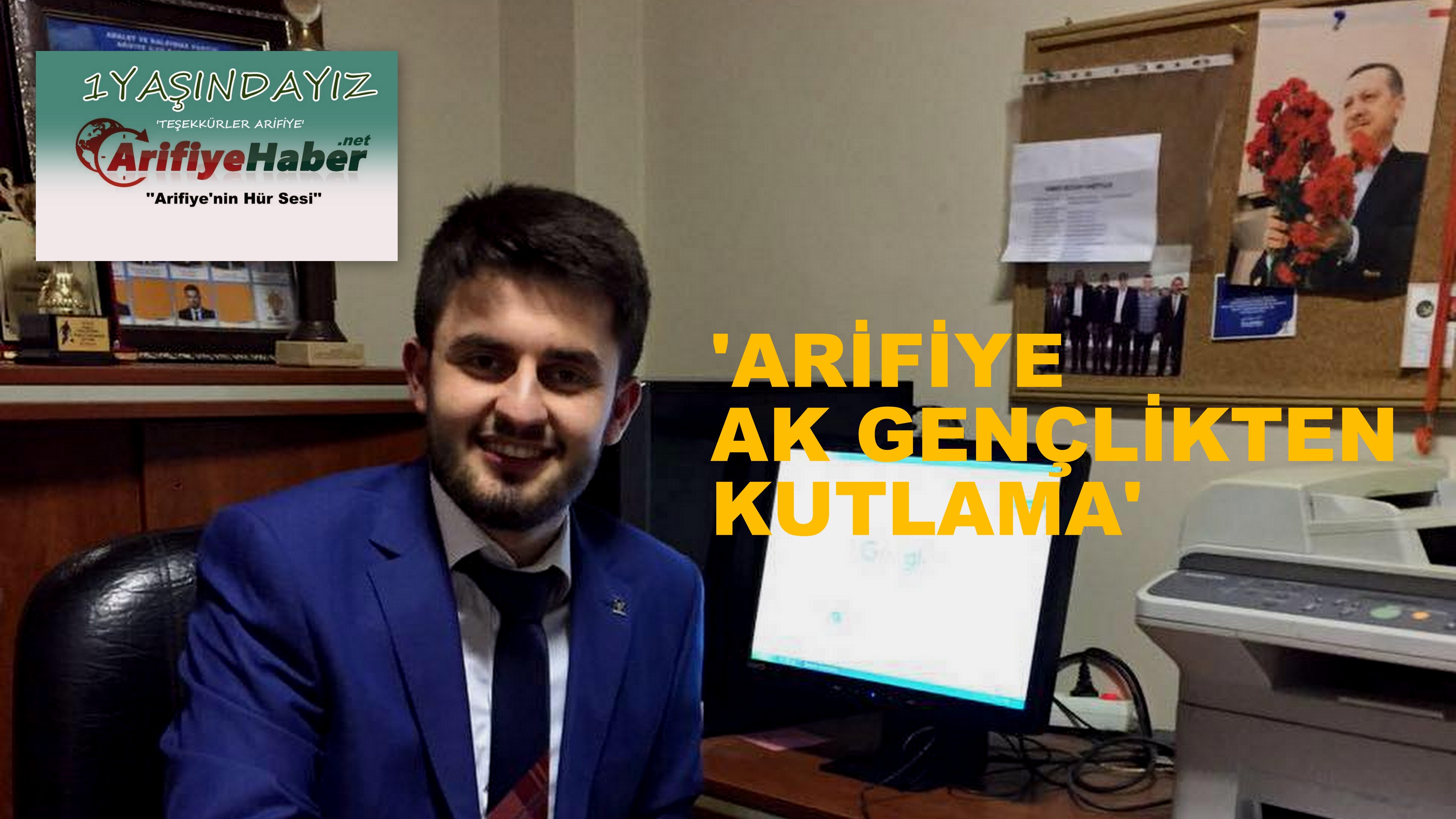 AHMET CAN TANÇ’TAN ARİFİYE HABER’E KUTLAMA