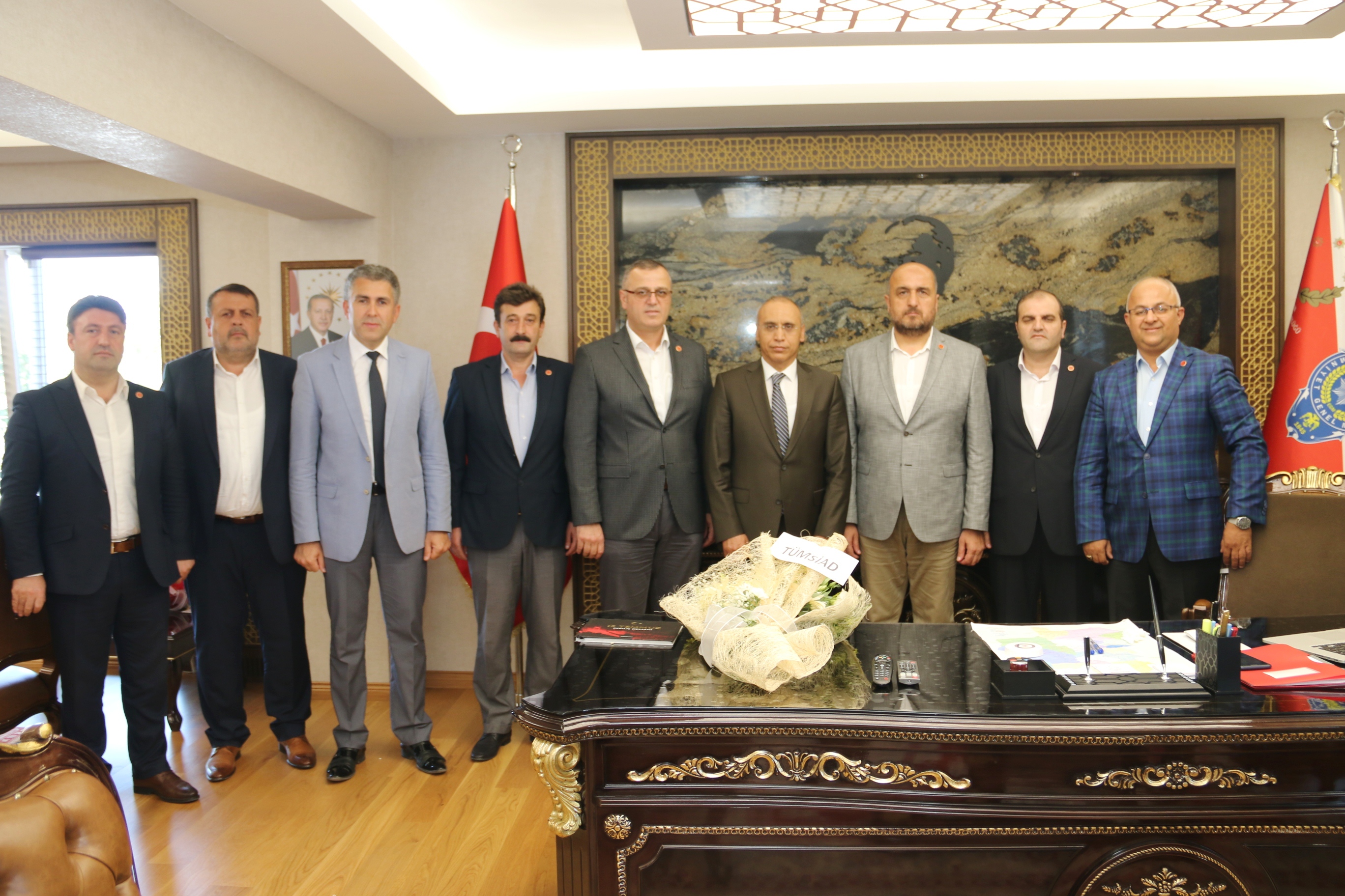 TÜMSİAD’tan İl Emniyet Müdürü’ne ziyaret