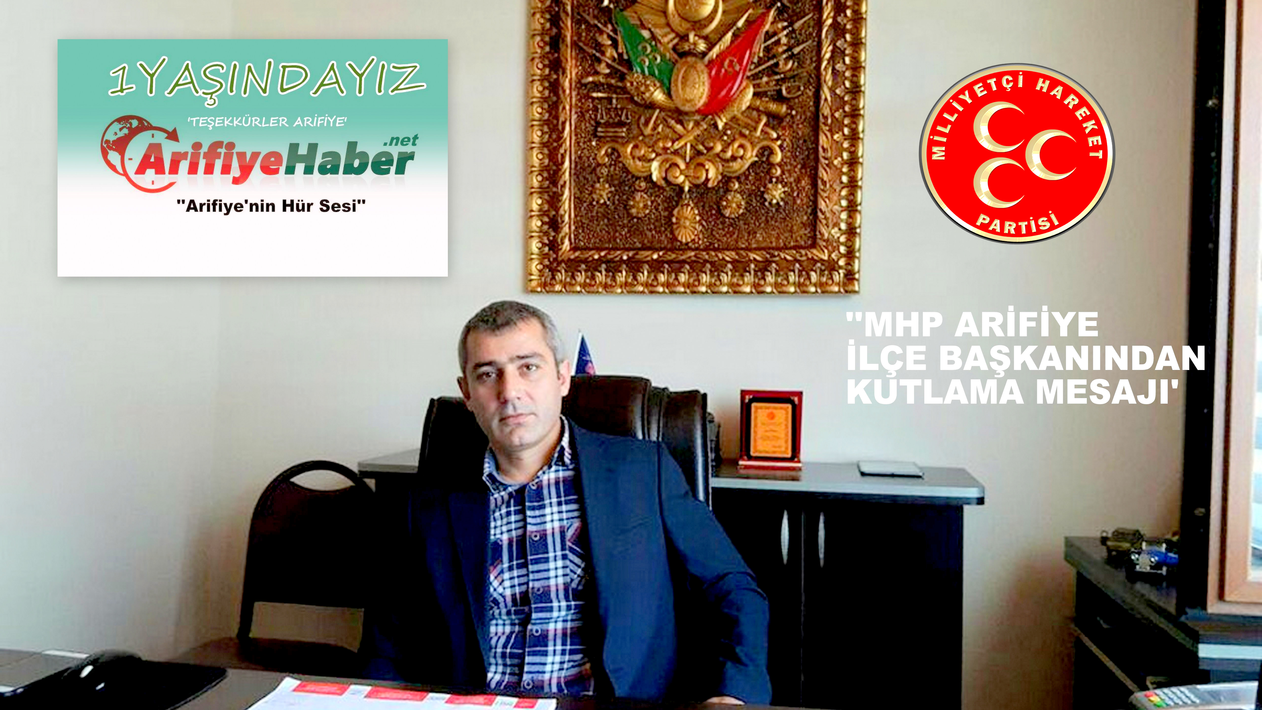 MURAT YÖRDAN’DAN ARİFİYE HABER’E KUTLAMA