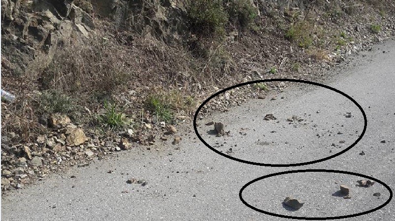 BOĞAZKÖY’DE TEHLİKE SAÇAN YOL