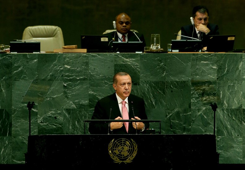Cumhurbaşkanı Erdoğan, BM 72. Genel Kurulunda konuştu