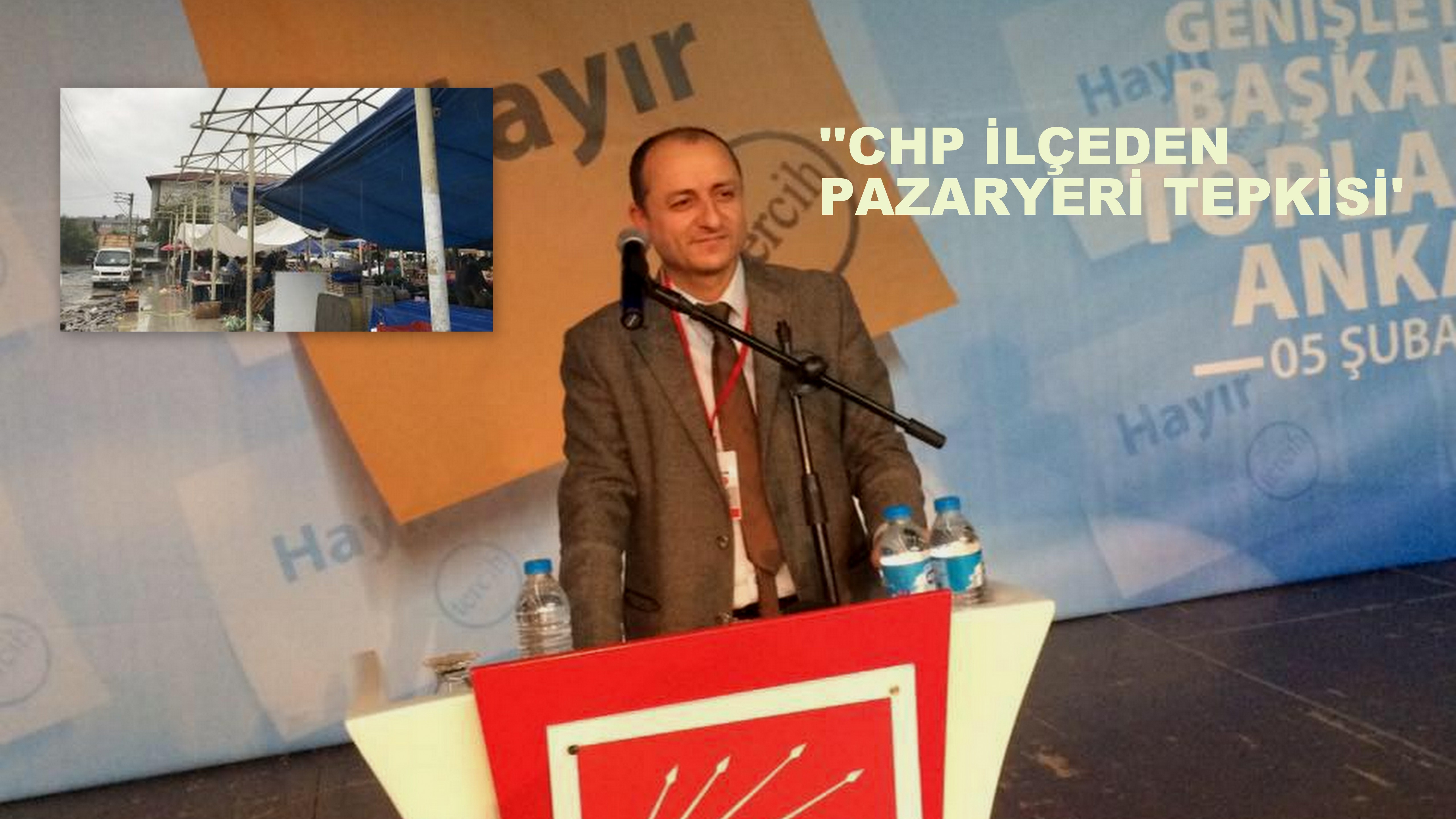 CHP Arifiye ilçeden pazar yeri için açıklama