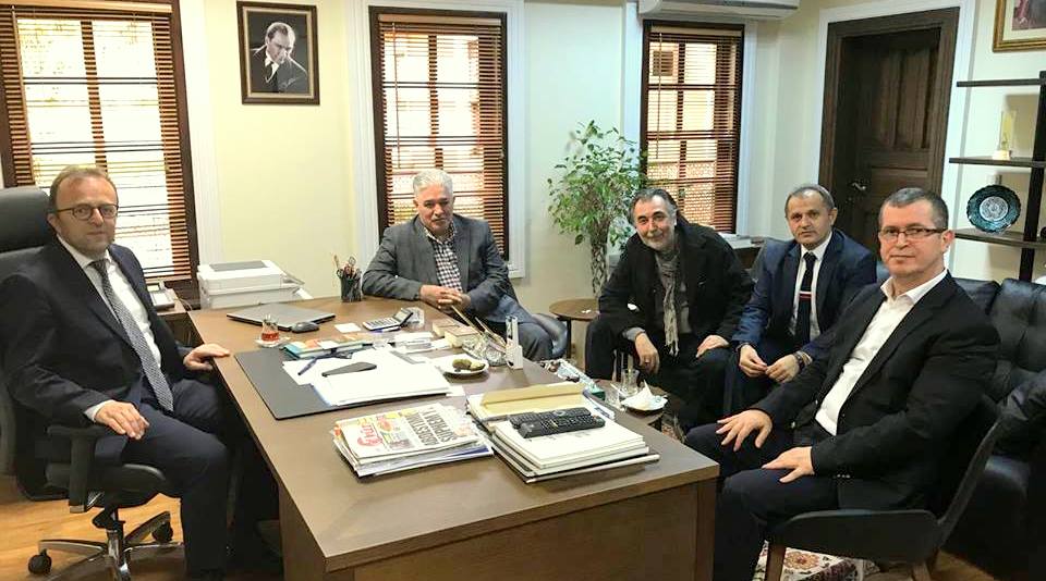 Arifiye Mezunları İBB Kültür A.Ş Genel Müdürü Rıdvan Duran’ı ziyaret etti.