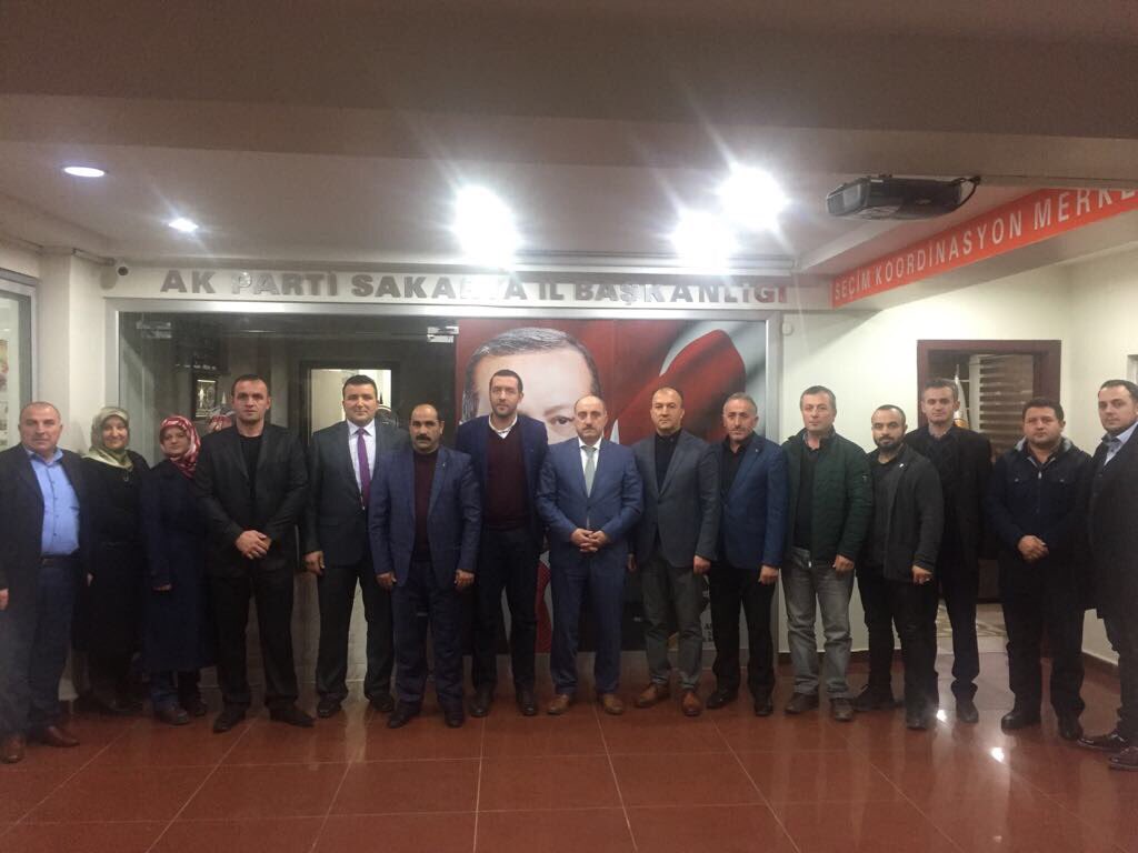 Ak Parti Arifiye İlçe Teşkilatı İl Başkanı Kılıç’ı ziyaret etti