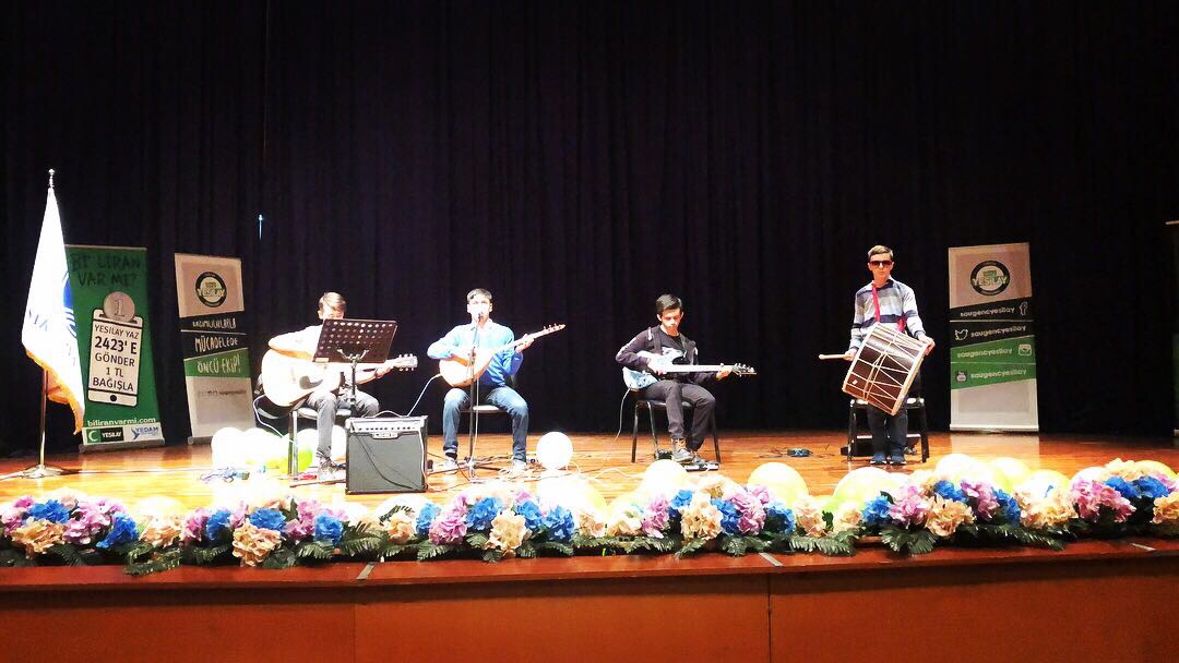 Grup Mazi’nin Genç Yeşilay’cı müzisyenleri ile Engelsiz Konser