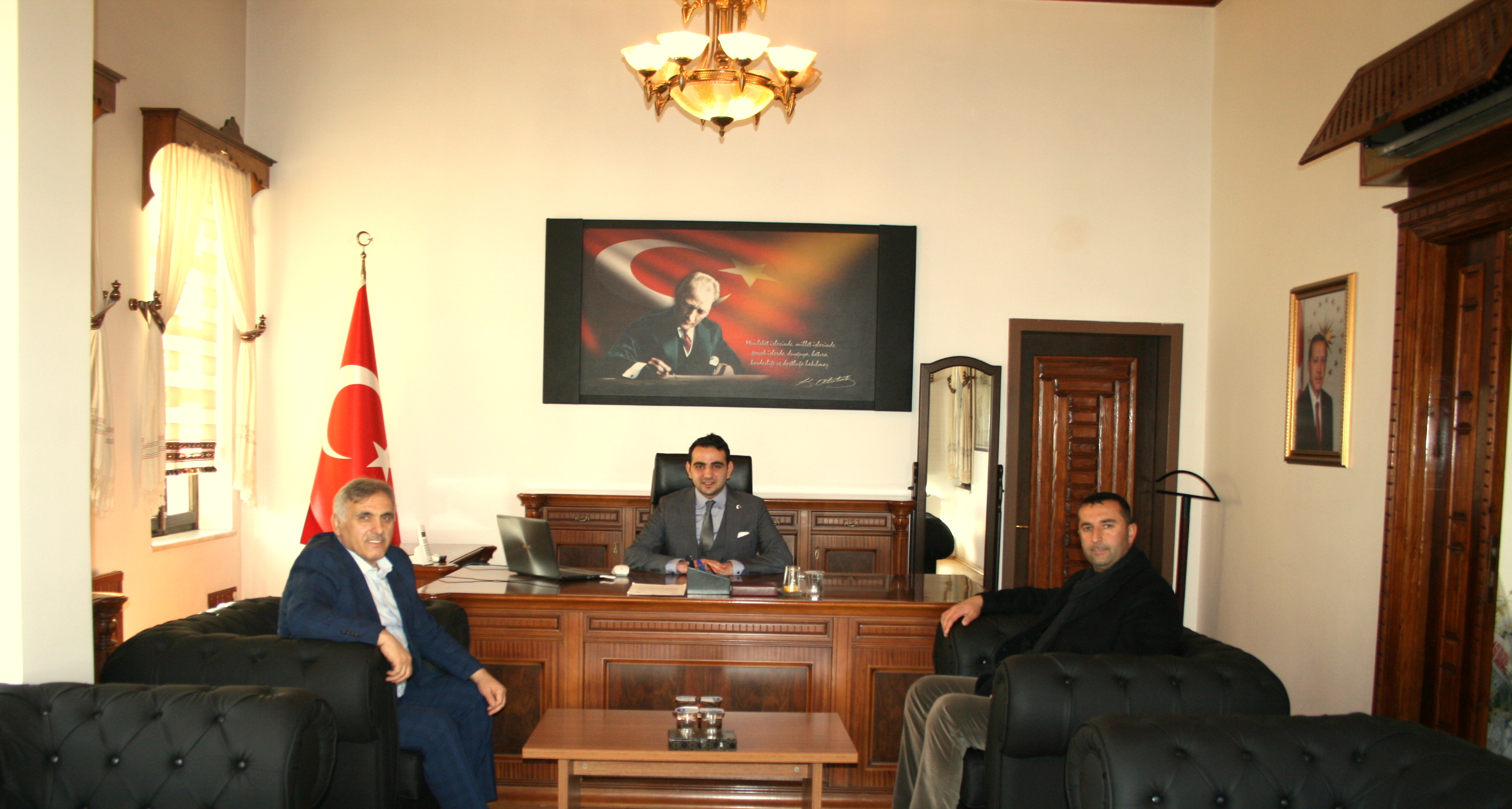 İNCİ’den Göynük Kaymakamı KARAKAŞ’a ziyaret