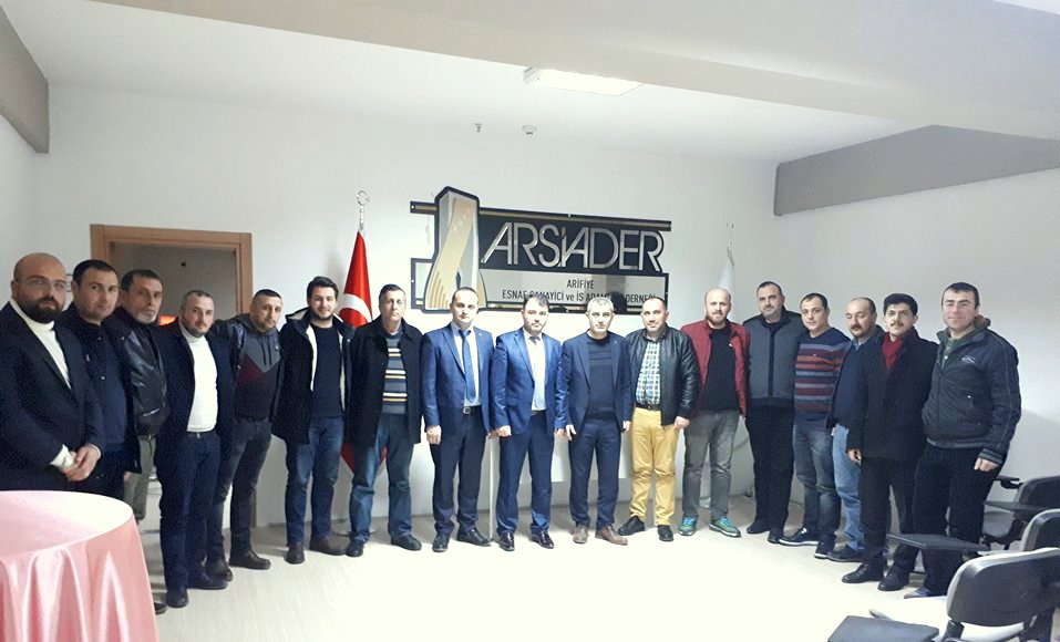 MHP Arifiye İlçeden ARSİADER’e iade-i ziyaret