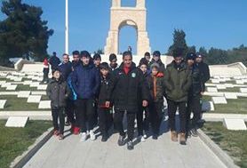 ÇANAKKALE’DE ŞEHİTLİĞİ ZİYARET ETTİLER