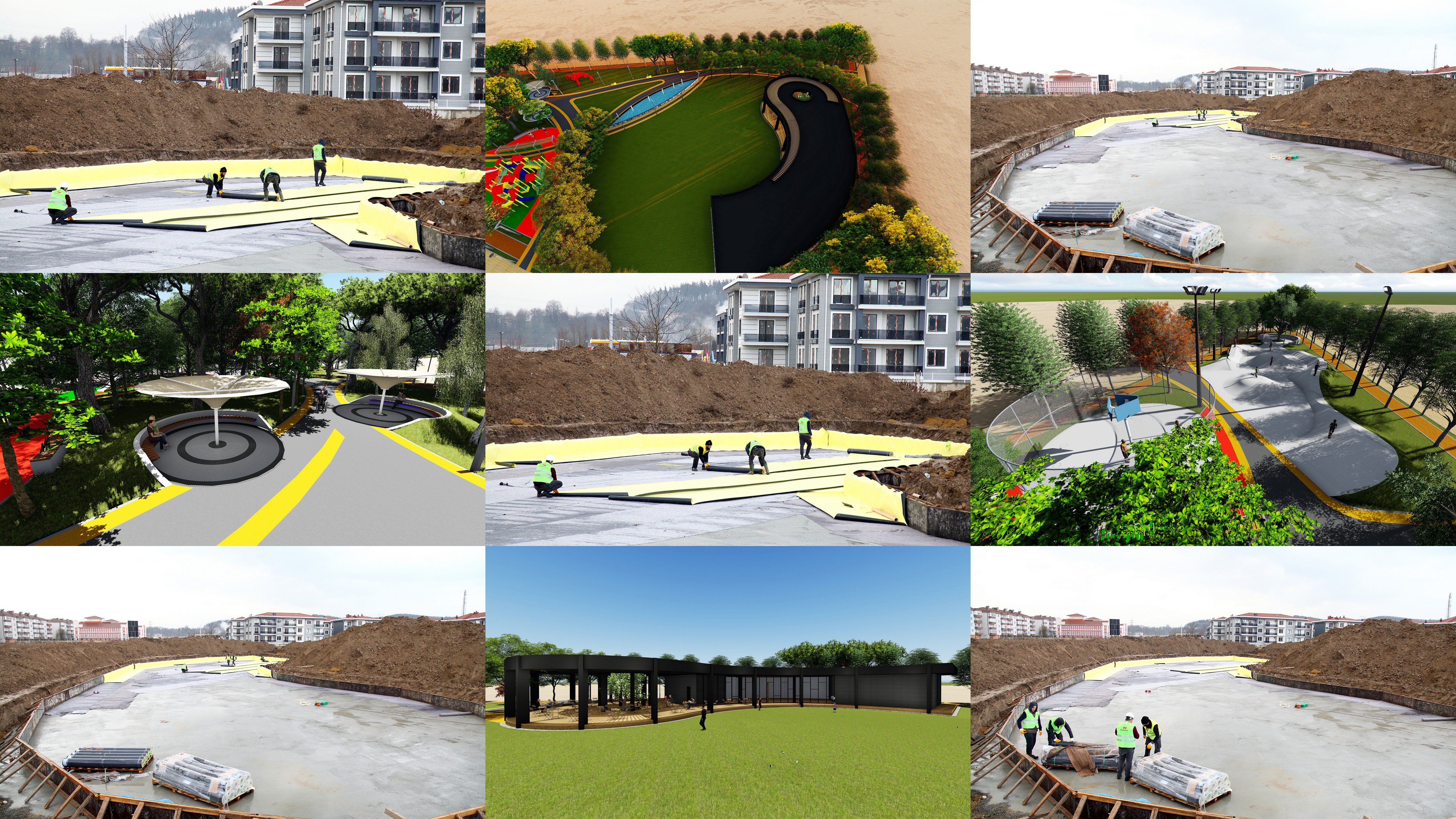 Arifiye Park’ta çalışmalar başladı