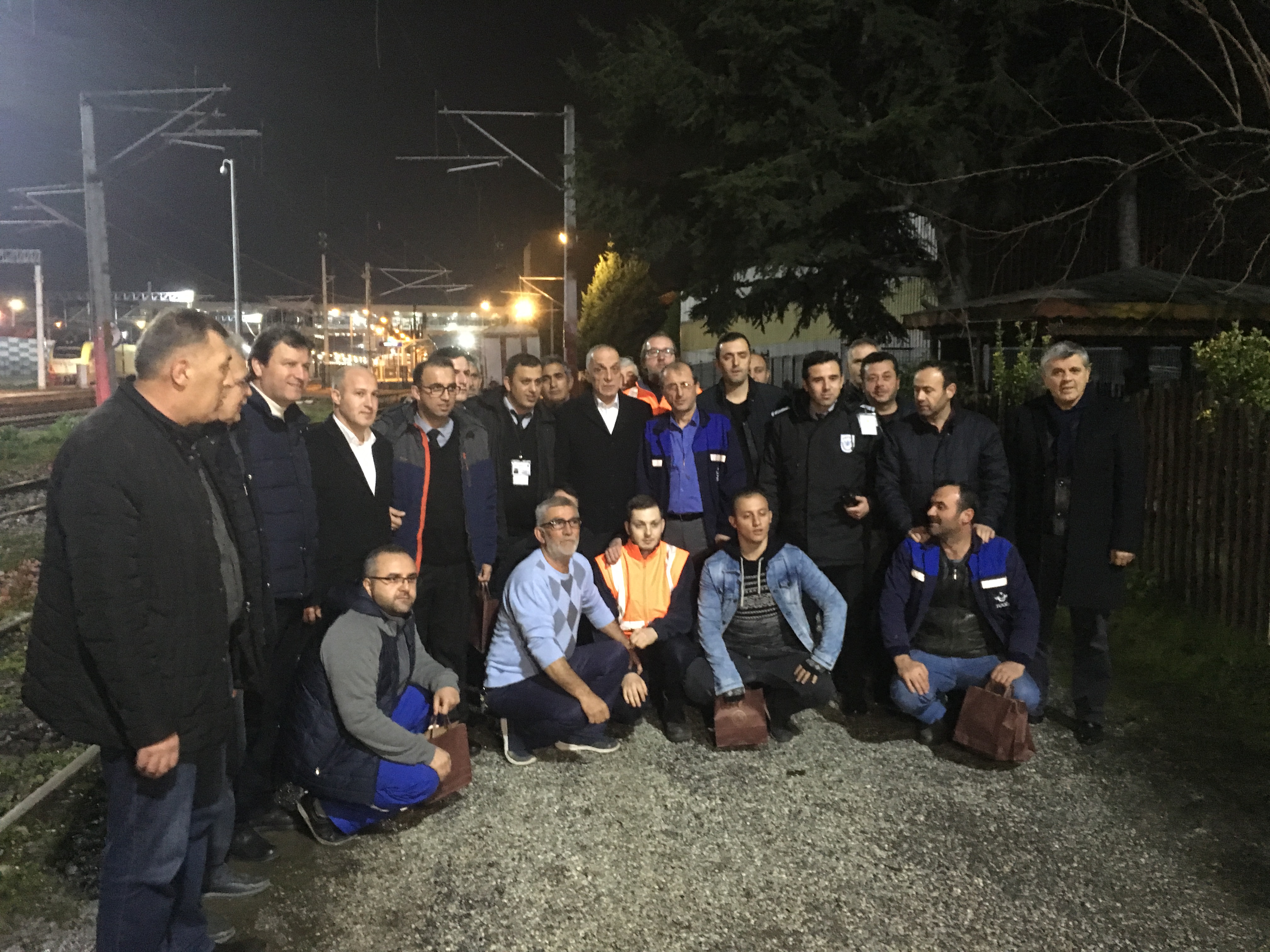 Türk-İş Genel Başkanı Ergün Atalay yeni yıla işçilerle birlikte girdi