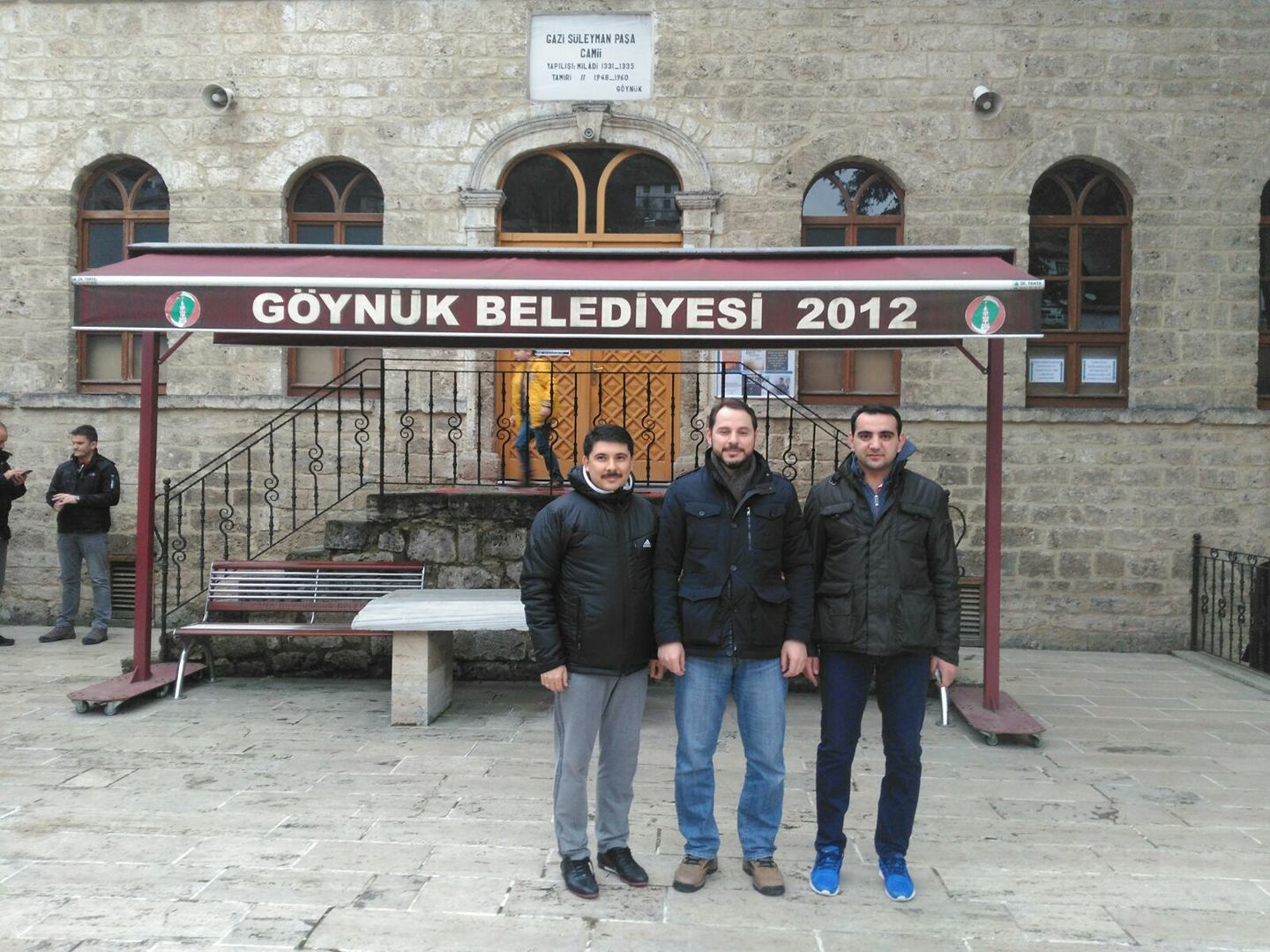 BAKAN ALBAYRAK AKŞEMSETTİN HAZRETLERİNİN TÜRBESİNDE