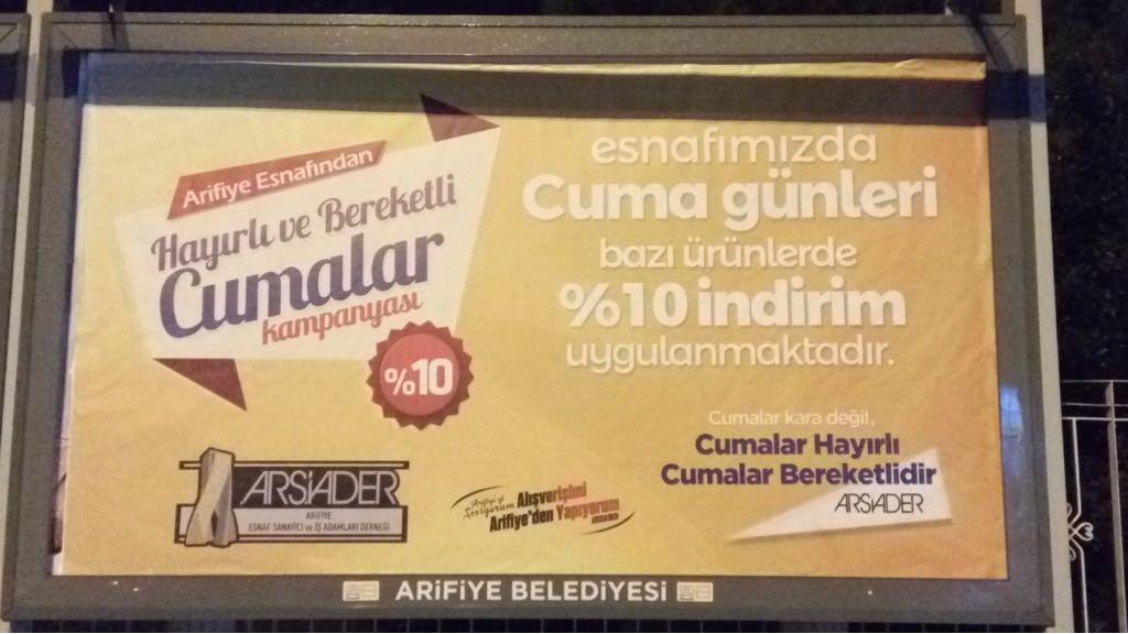 ARSİADER’den “HAYIRLI VE BEREKETLİ CUMALAR ” Kampanyası