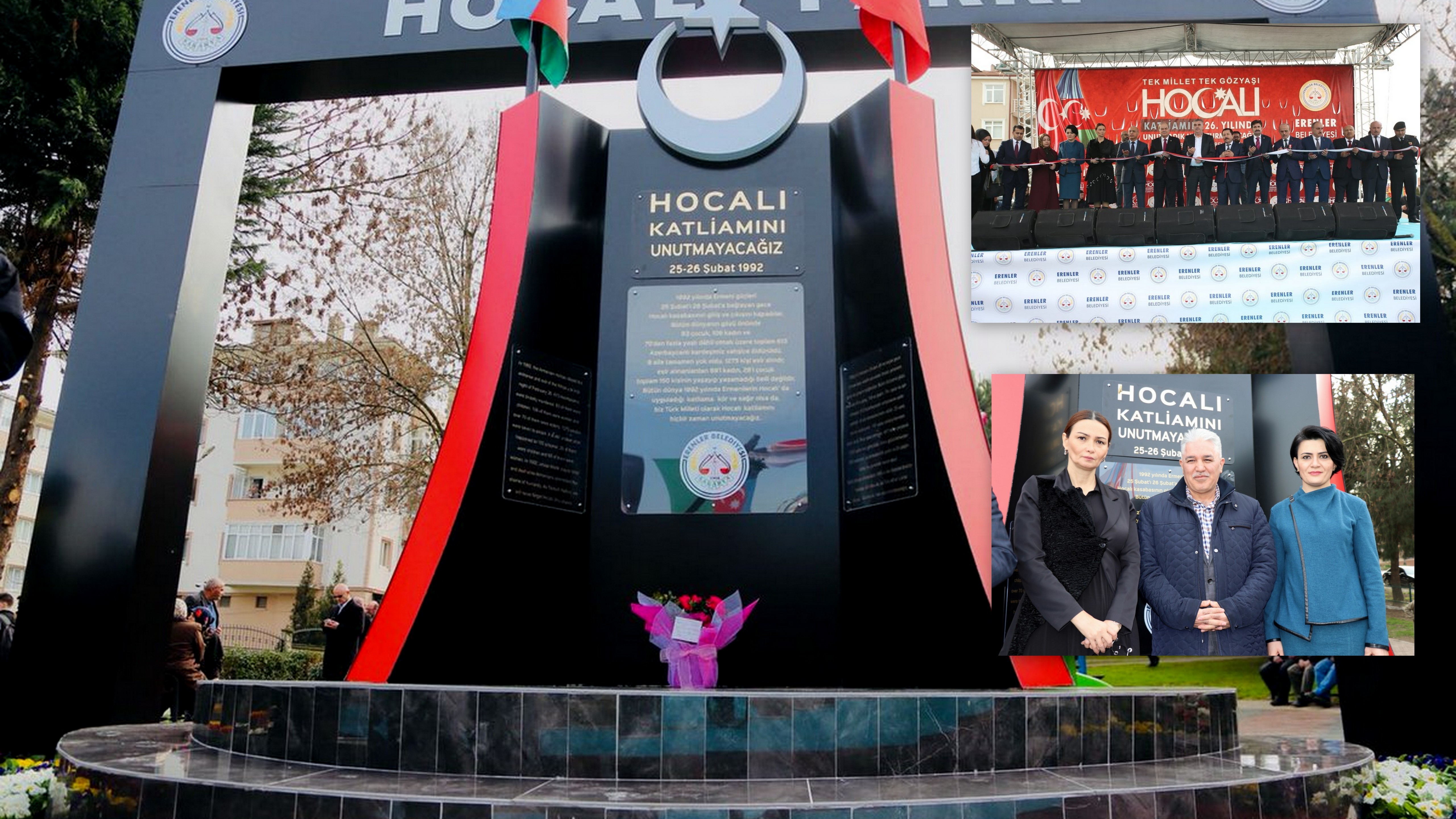 Sakarya’da Hocalı Anıtı açıldı