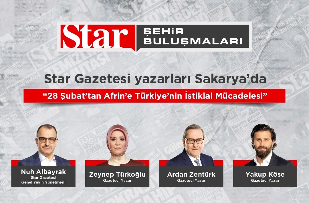 Star Gazetesi Yazarları SAÜ’ye Geliyor