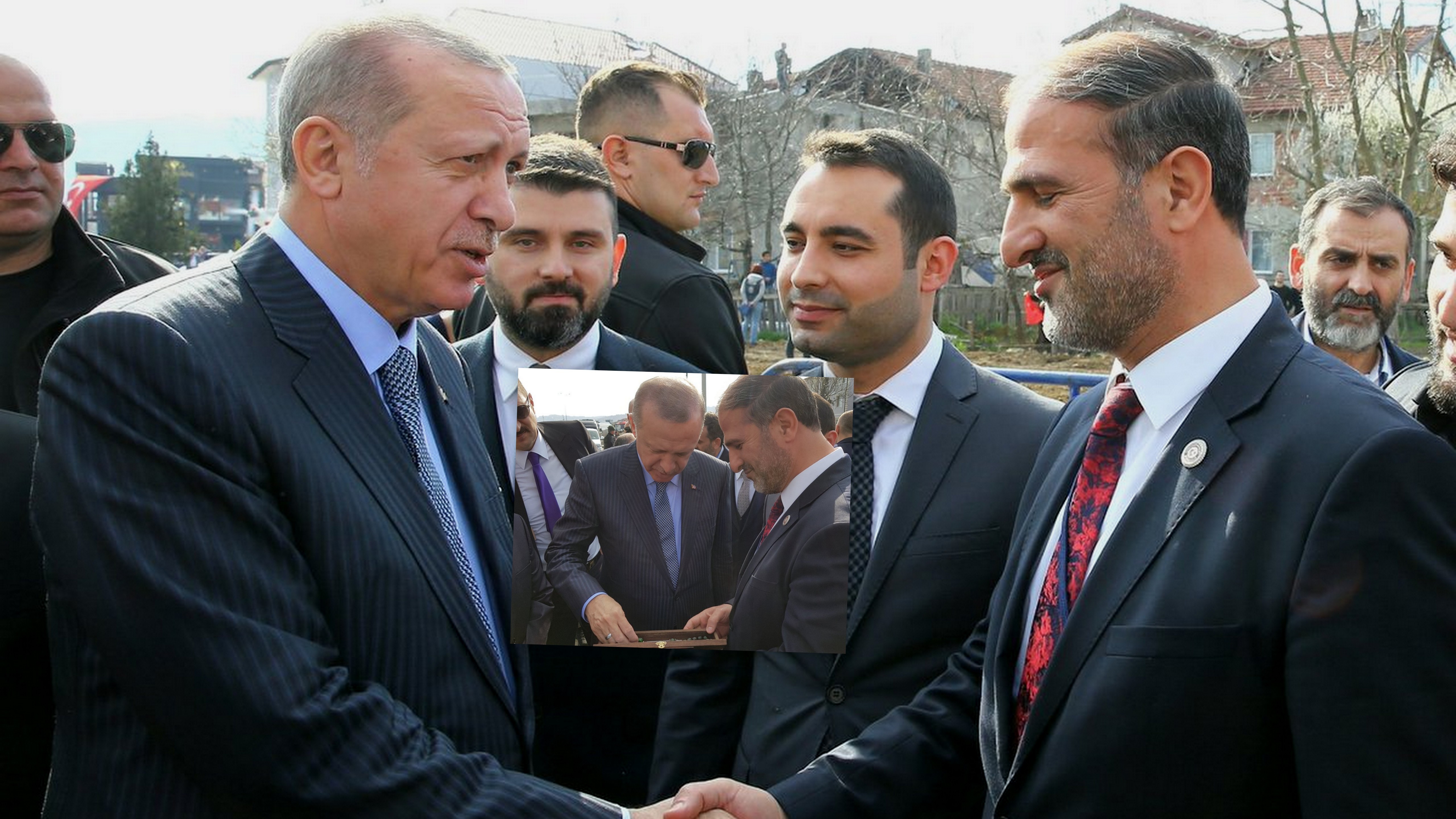 Cumhurbaşkanı Erdoğan,Önder Karan ve Metehan Başar ile görüştü