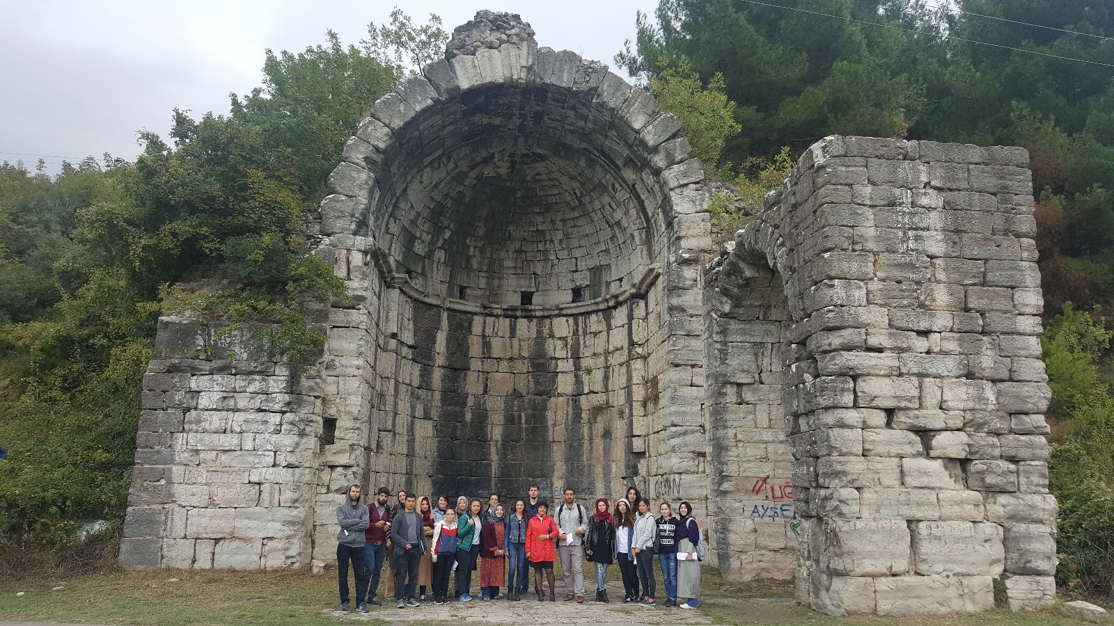 Öğrencilerden Justinianus Köprüsü Projesi