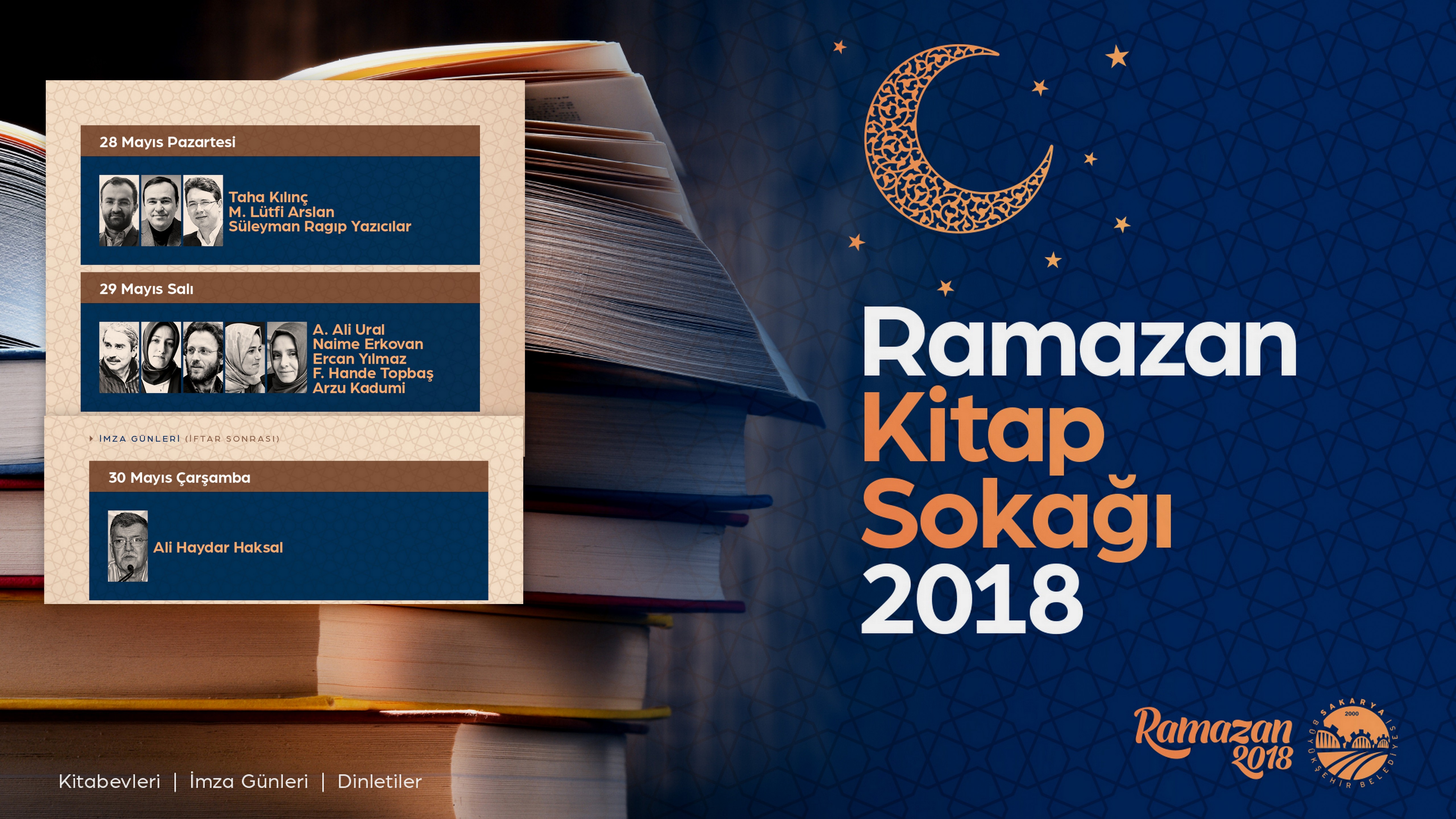 Ramazan Kitap Sokağı’nda yeni hafta