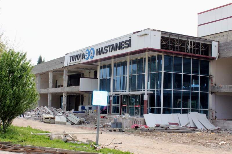 Arifiye Toyotasa Hastanesinin İnşaatı Tüm Hızıyla Sürüyor