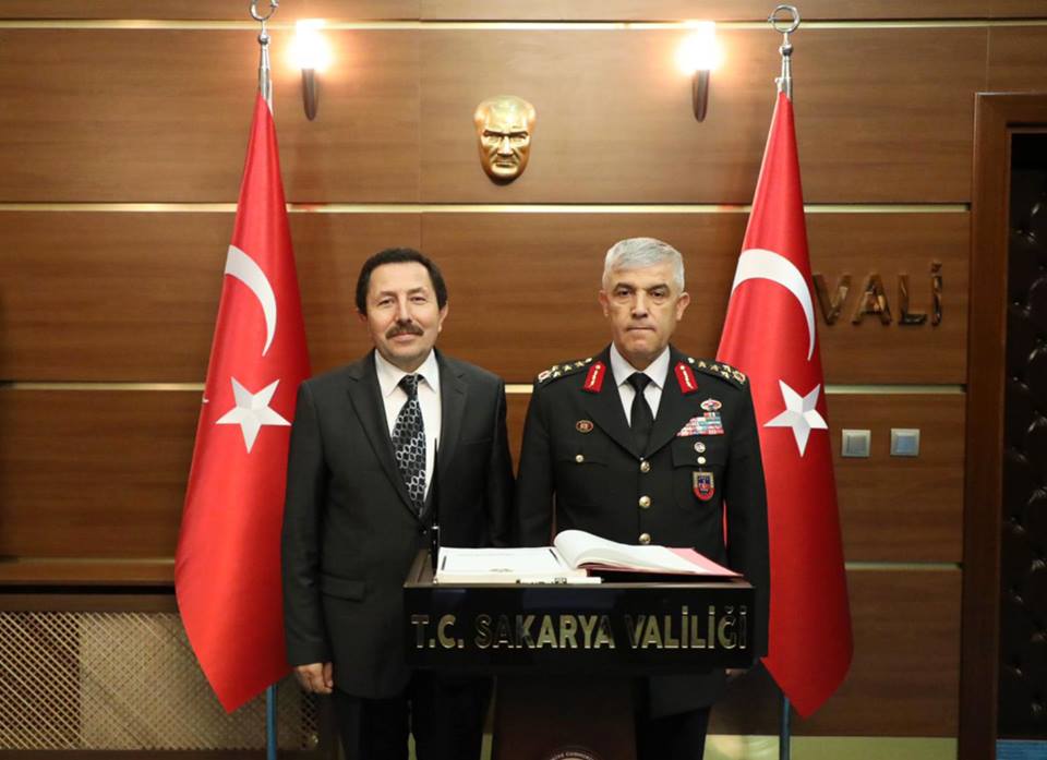 Jandarma Genel Komutanı Orgeneral Arif Çetin Vali Balkanlıoğlu’nu Ziyaret Etti
