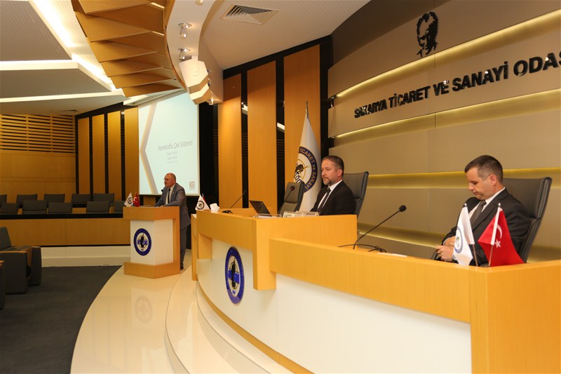 KAREKODLU ÇEK SİSTEMİ SATSO’DA ANLATILDI