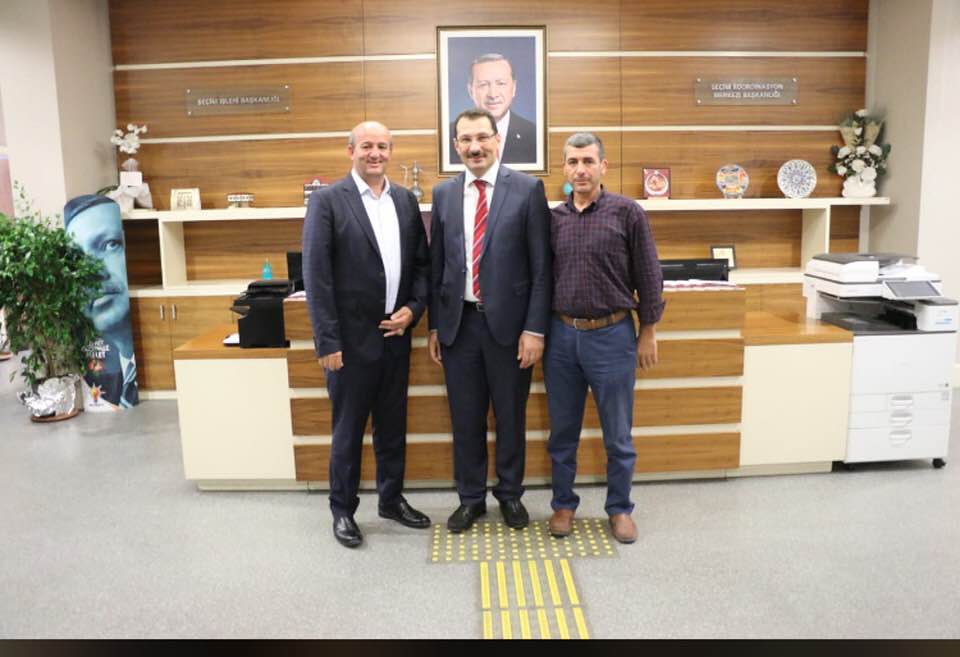 Rıdan SEZER’den ,AK Parti Genel Başkan Yardımcısı Ali İhsan Yavuz’a ziyaret