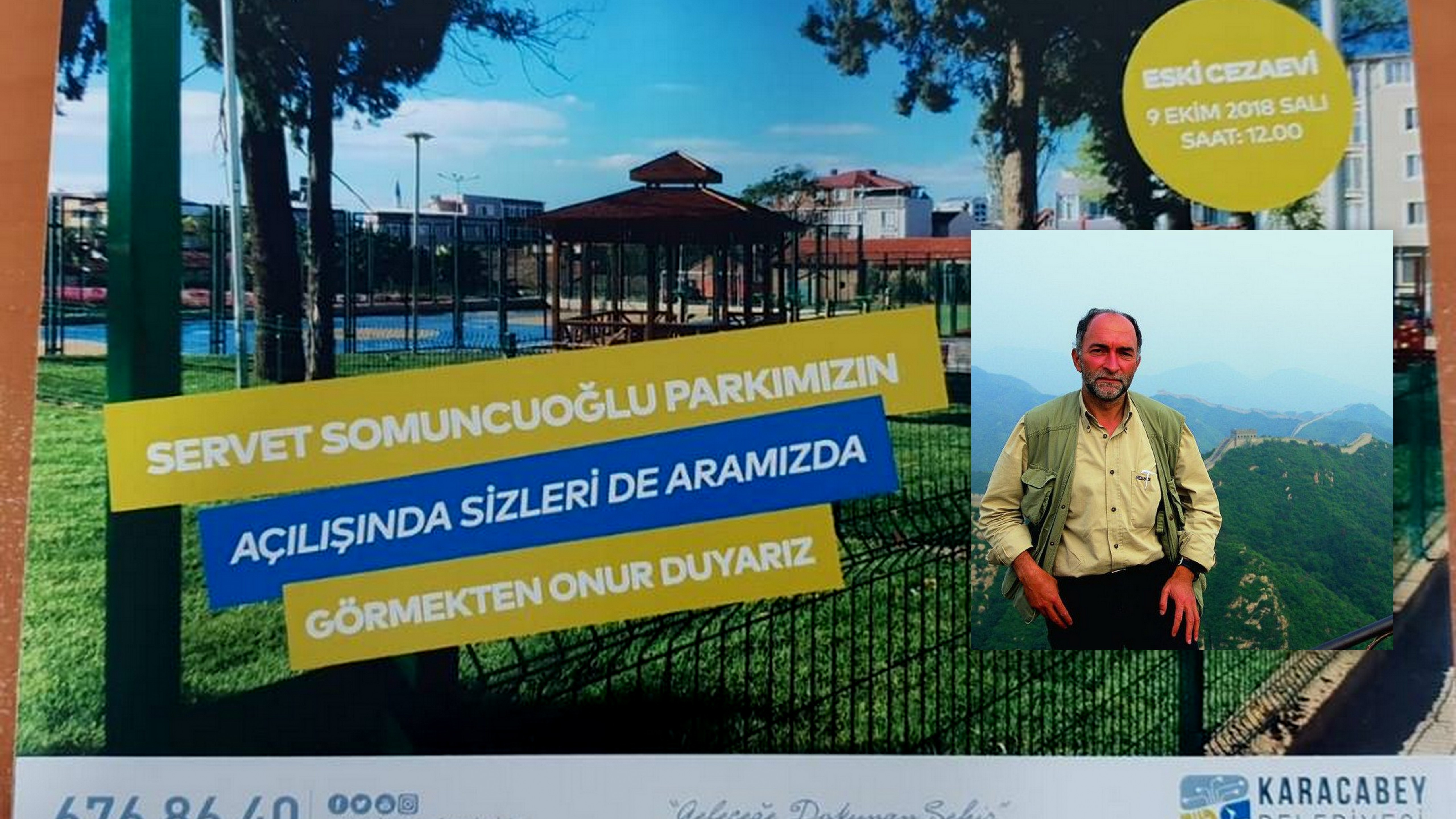 Arifiye Mezunu Servet Somuncuoğlu adına Karacabey’de park açılıyor