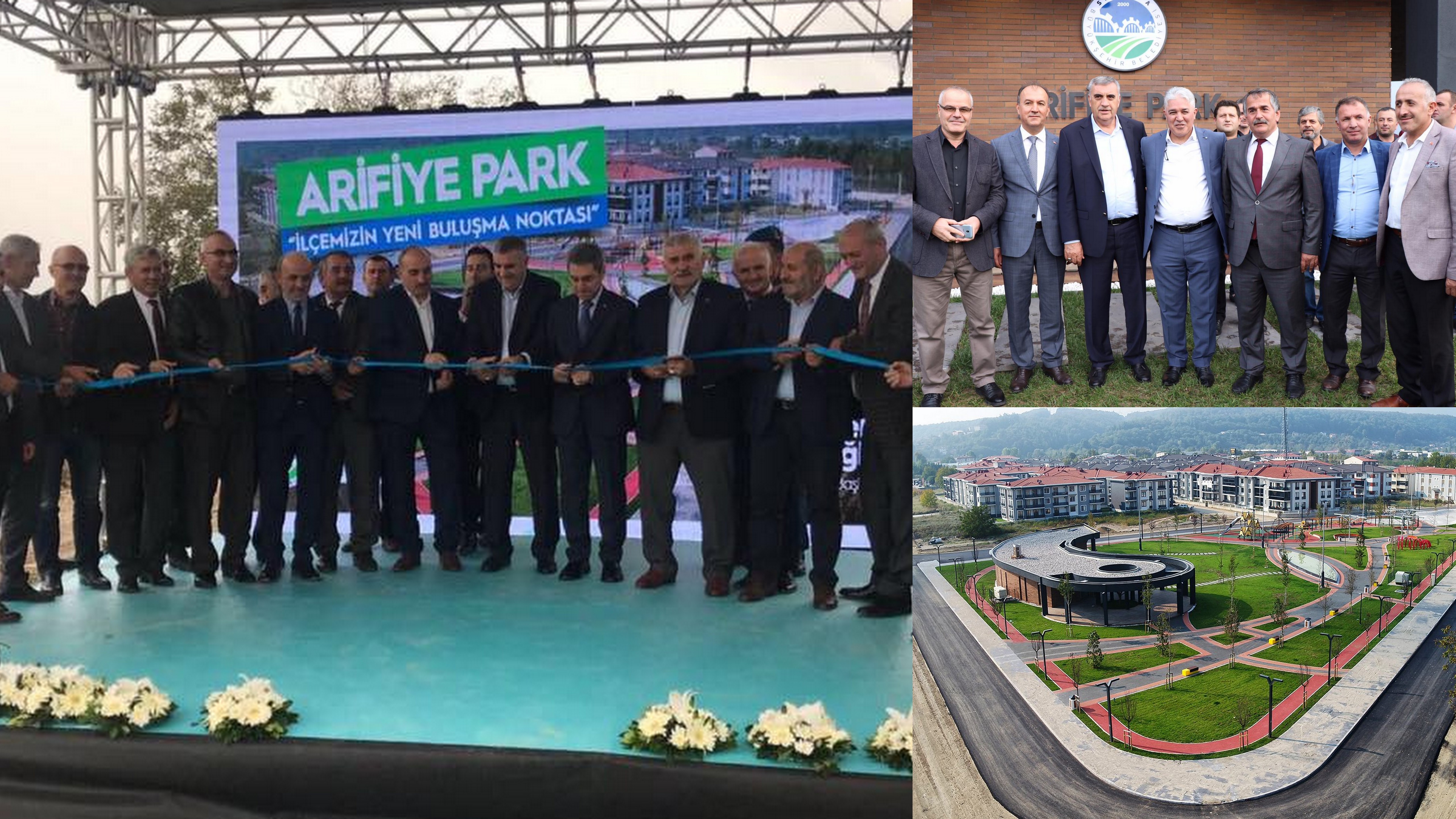 Arifiye Park Muhteşem bir törenle açıldı