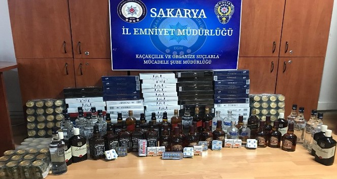 İlimiz de Kaçak Sigara ve İçki Operasyonu