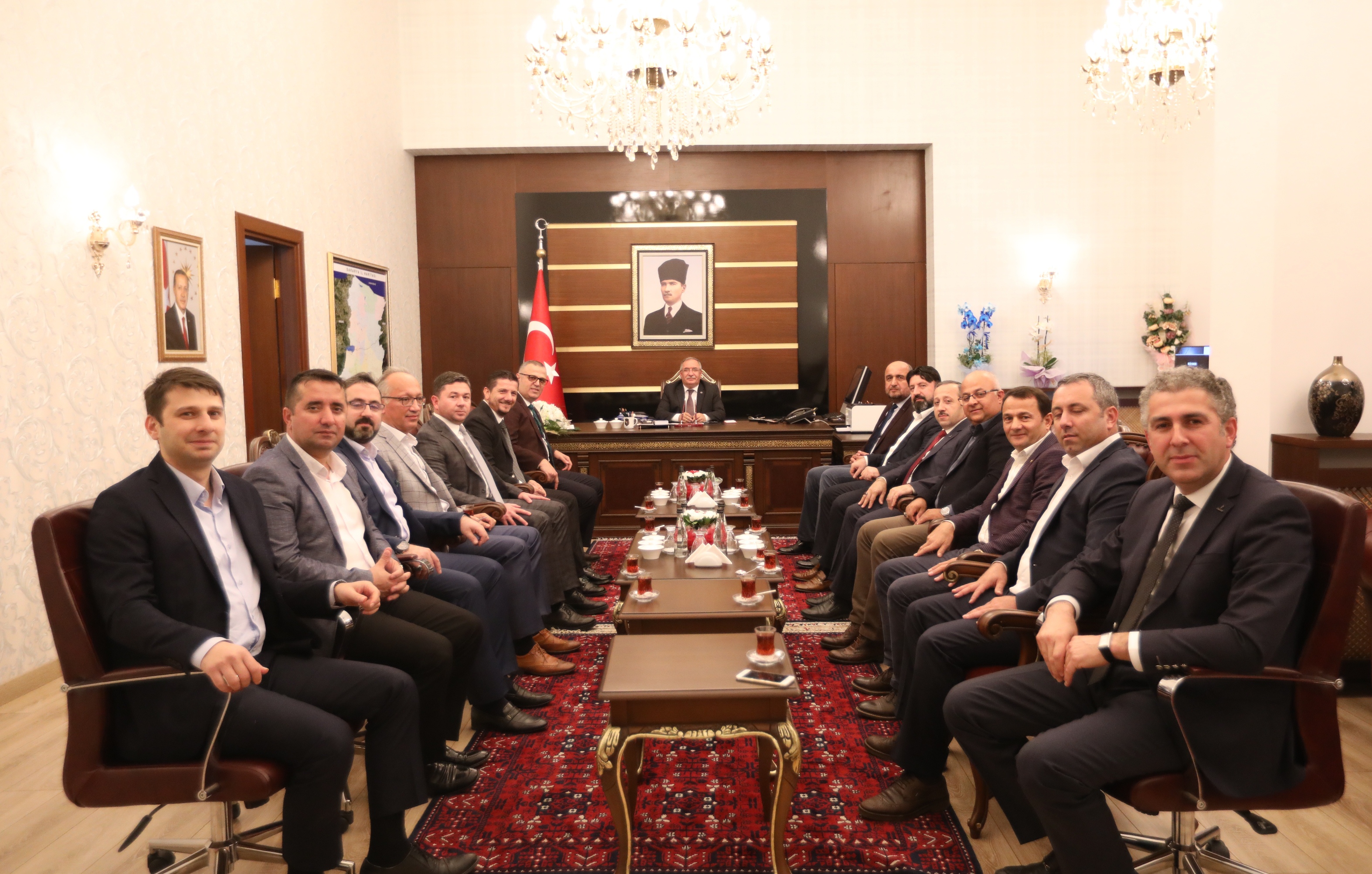 TÜMSİAD’tan yeni Vali’ye ziyaret.