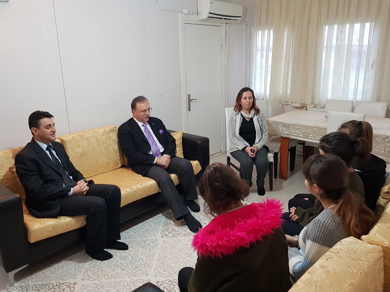 Kaymakamımız DINKIRCI Arifiye Rehabilitasyon Merkezi ve Sevgi Evlerini Ziyaret etti