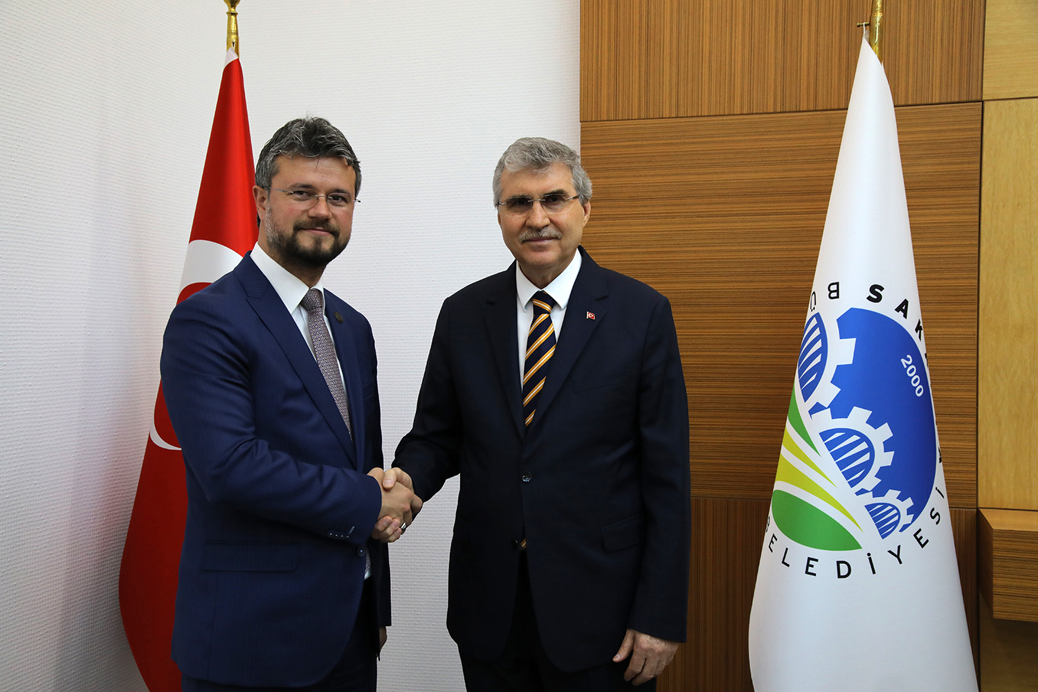 MHP İl Başkanı Akar,Yüce’ye başarı dileklerini iletti.