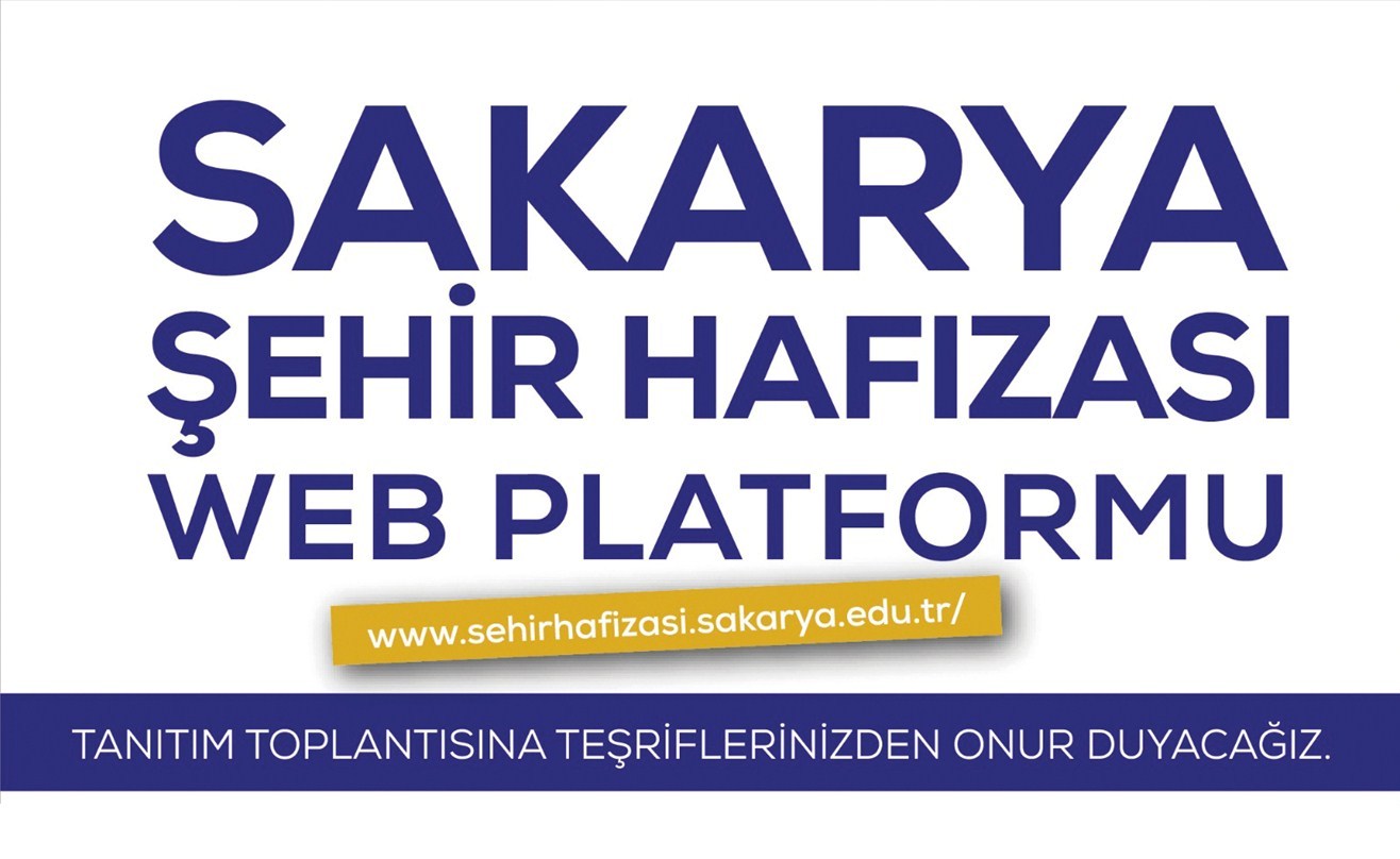 Sakarya Şehir Hafızası web portalı SATSO’da tanıtılacak.