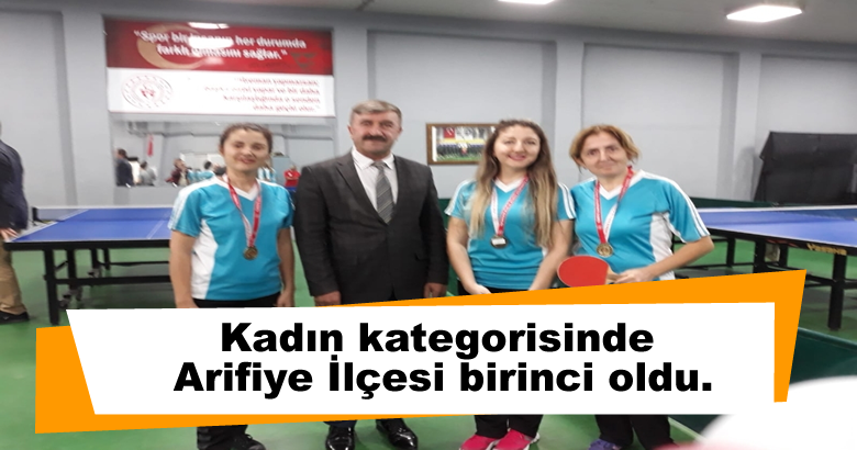 Türkiye Öğretmenler Kupası Sakarya İl Birincileri Belli Oldu