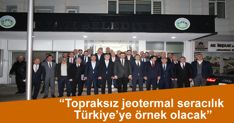 “Topraksız jeotermal seracılık Türkiye’ye örnek olacak”