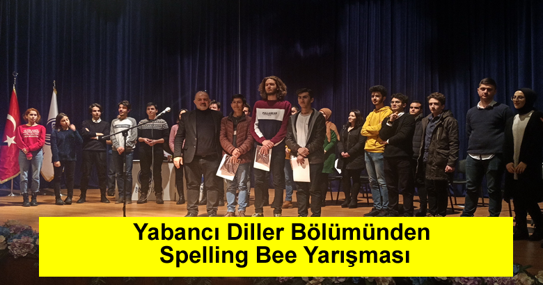 Yabancı Diller Bölümünden Spelling Bee Yarışması
