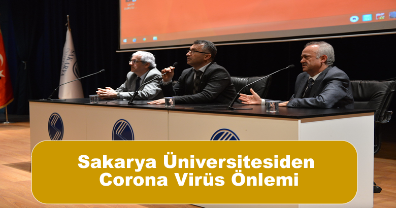 Sakarya Üniversitesinden Corona Virüs Önlemi