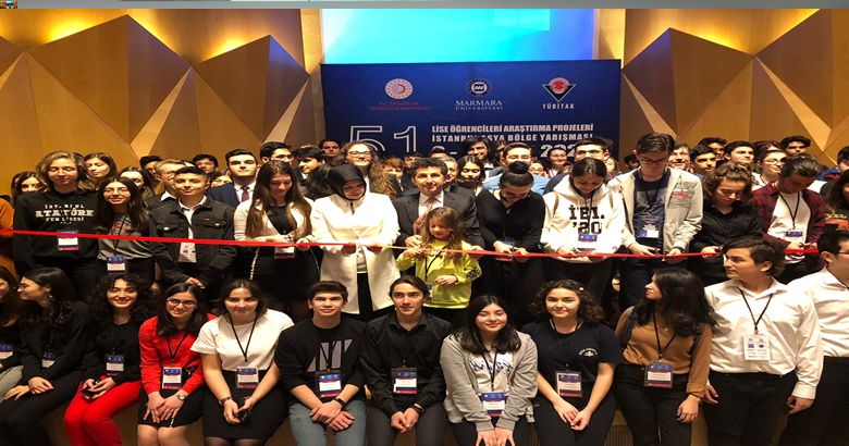 51. Lise Öğrencileri Araştırma Projeleri İstanbul Asya Bölge Yarışmasının açılışı gerçekleşti.
